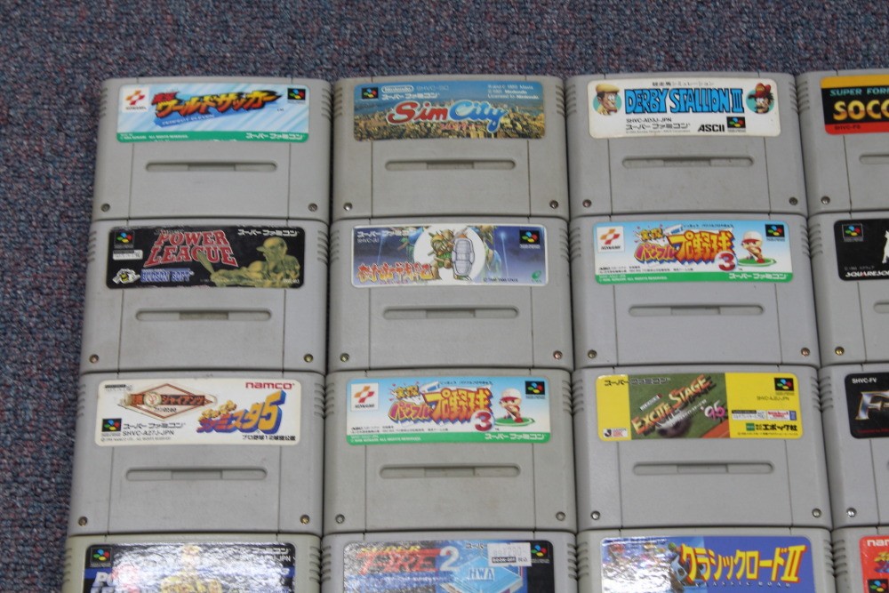WHOLESALE LOT 24 Nintendo Super Famicom Games SFC Japan Import SNES UNTESTED #14