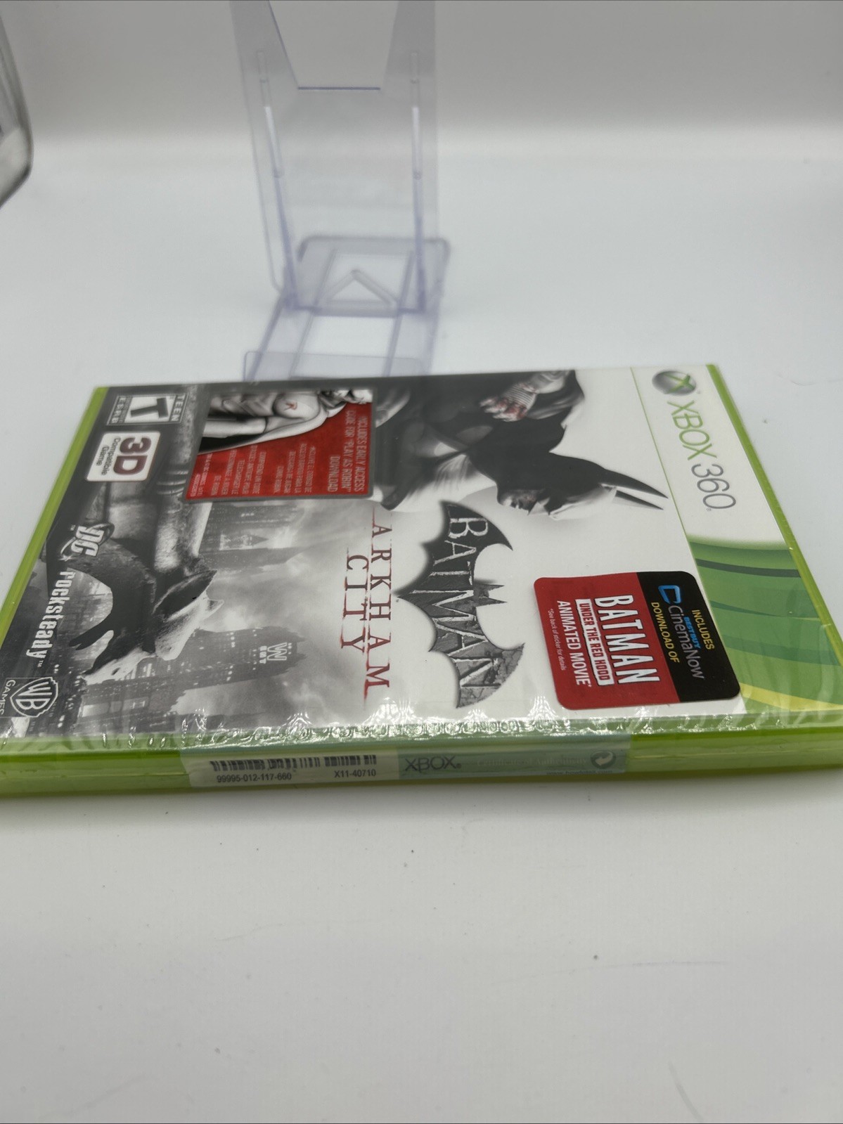 Batman: Arkham City 1st Print w/ Play as Robin Code Xbox 360 NEW SEALED