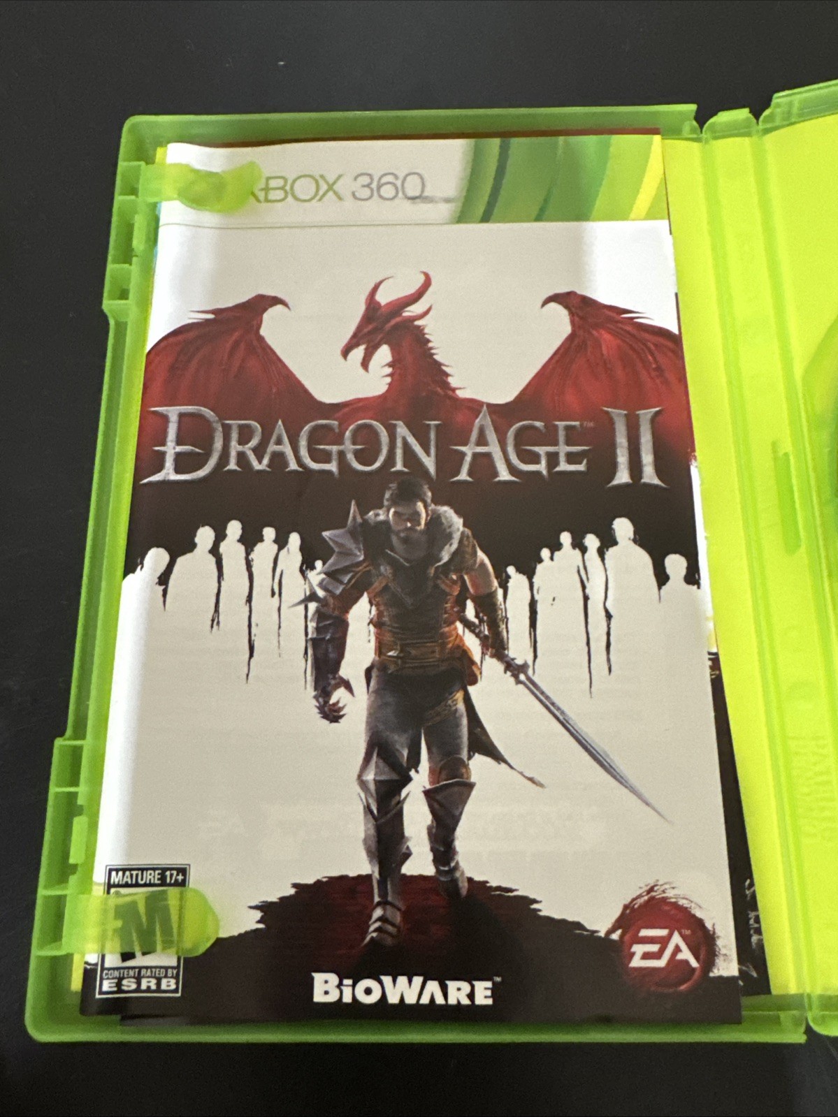 Dragon Age II 2 (Microsoft Xbox 360, 2011) Complete