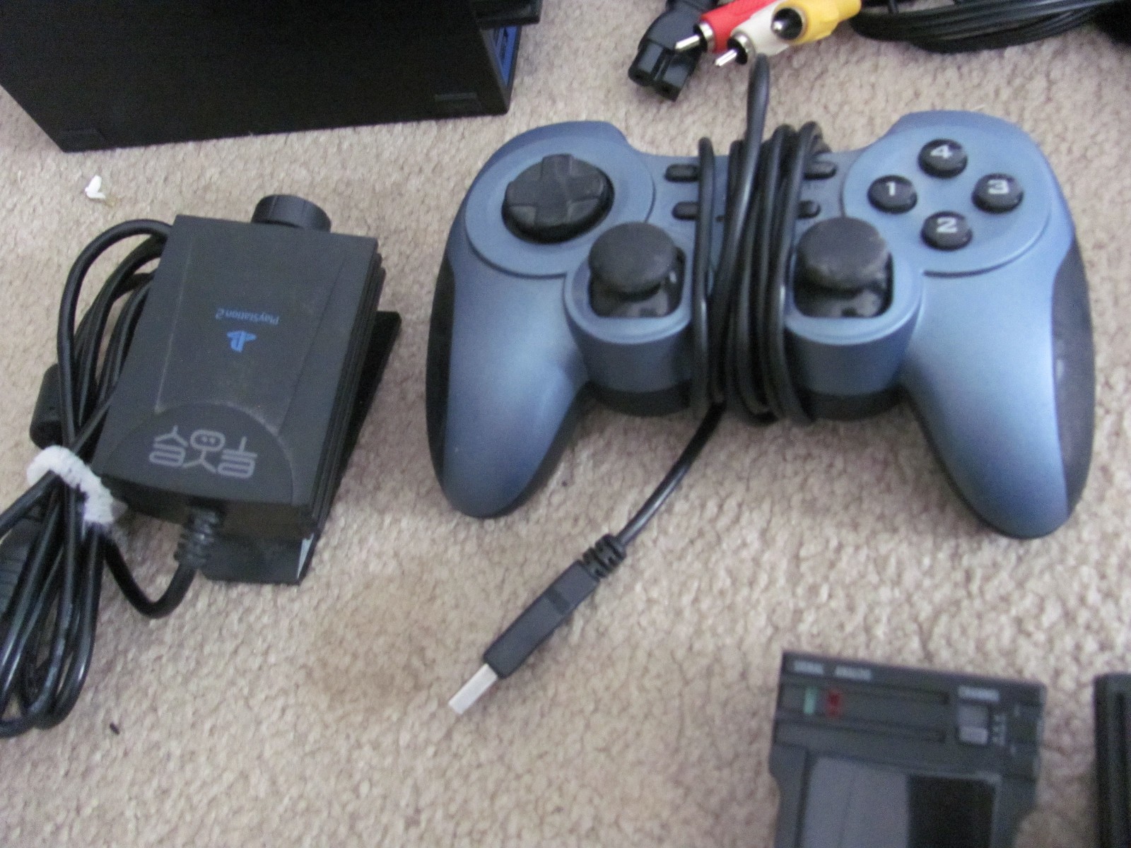 Sony PlayStation 2 PS2 Fat Console Bundle w/Controllers/Games/Pelican/accessorie