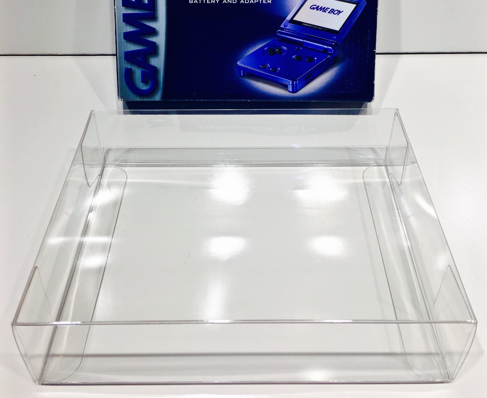 1 Box Protector For GAME BOY ADVANCE SP Console Boxes NTSC SIZE! Case Nintendo