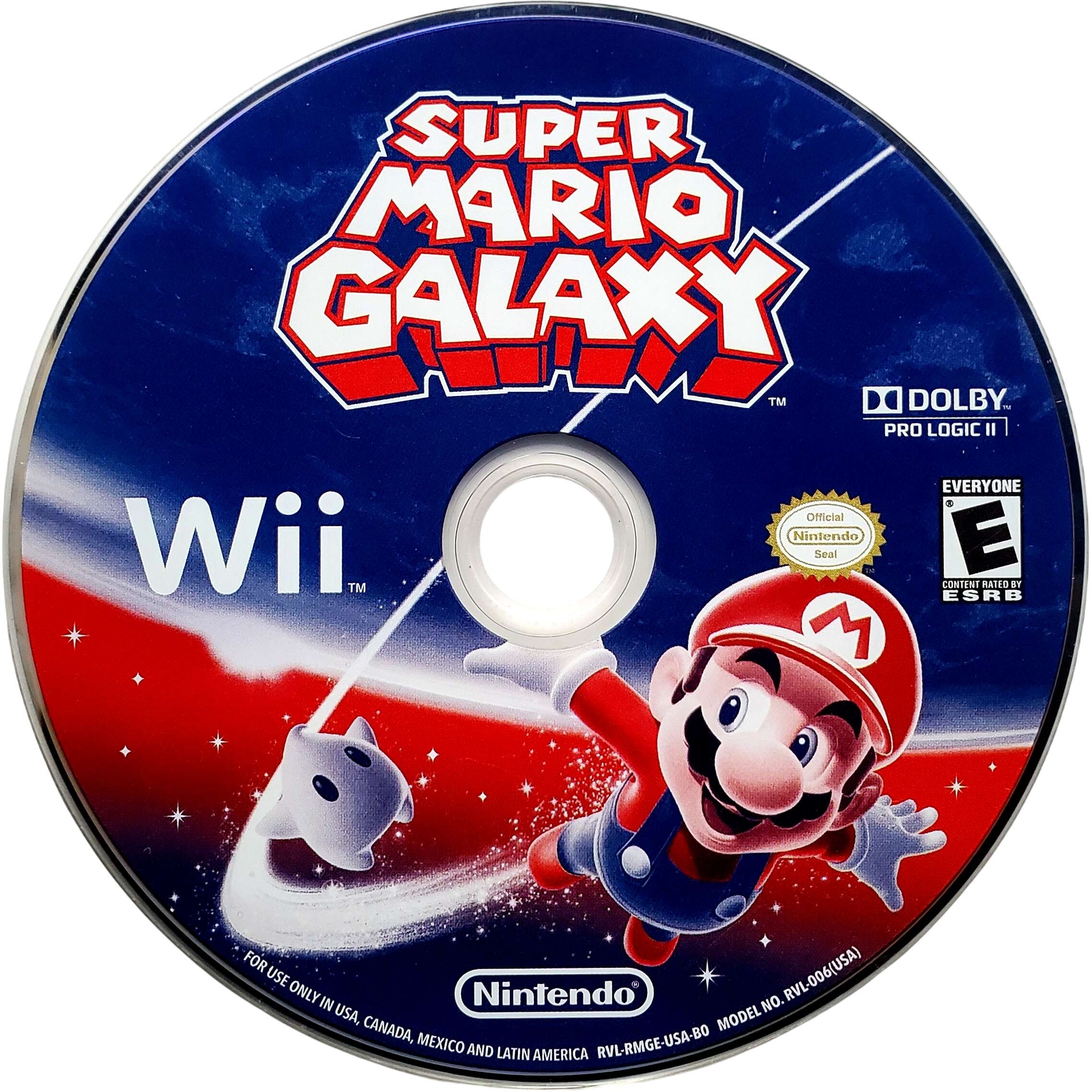 Super Mario Galaxy Nintendo Selects – Nintendo Wii Pristine Tested Authentic