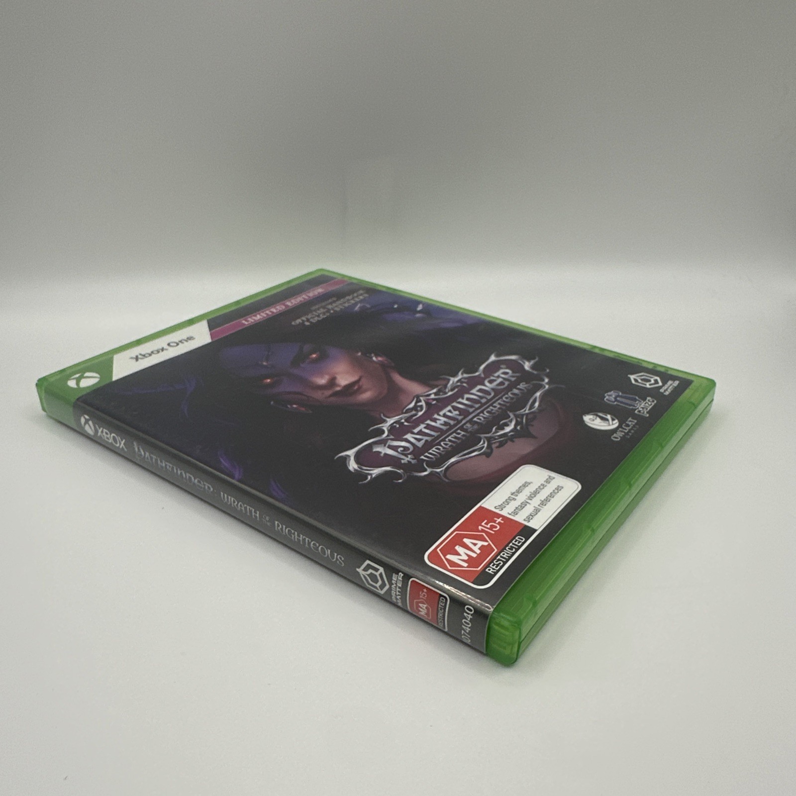 Pathfinder: Wrath of the Righteous Limited Edition Xbox One Series X RARE CIB