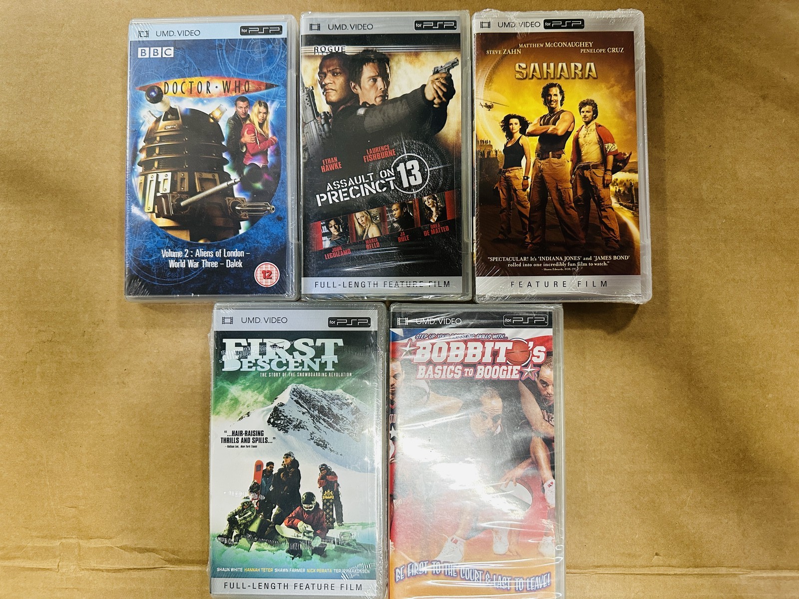 Lot Of 5 UMD National Lampoon Austin Powers Bobbit’s For PSP