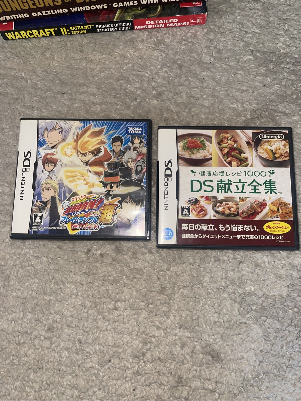 Random Video Game Lot Xbox Gameboy Sega Genesis Street Fighter And Guides