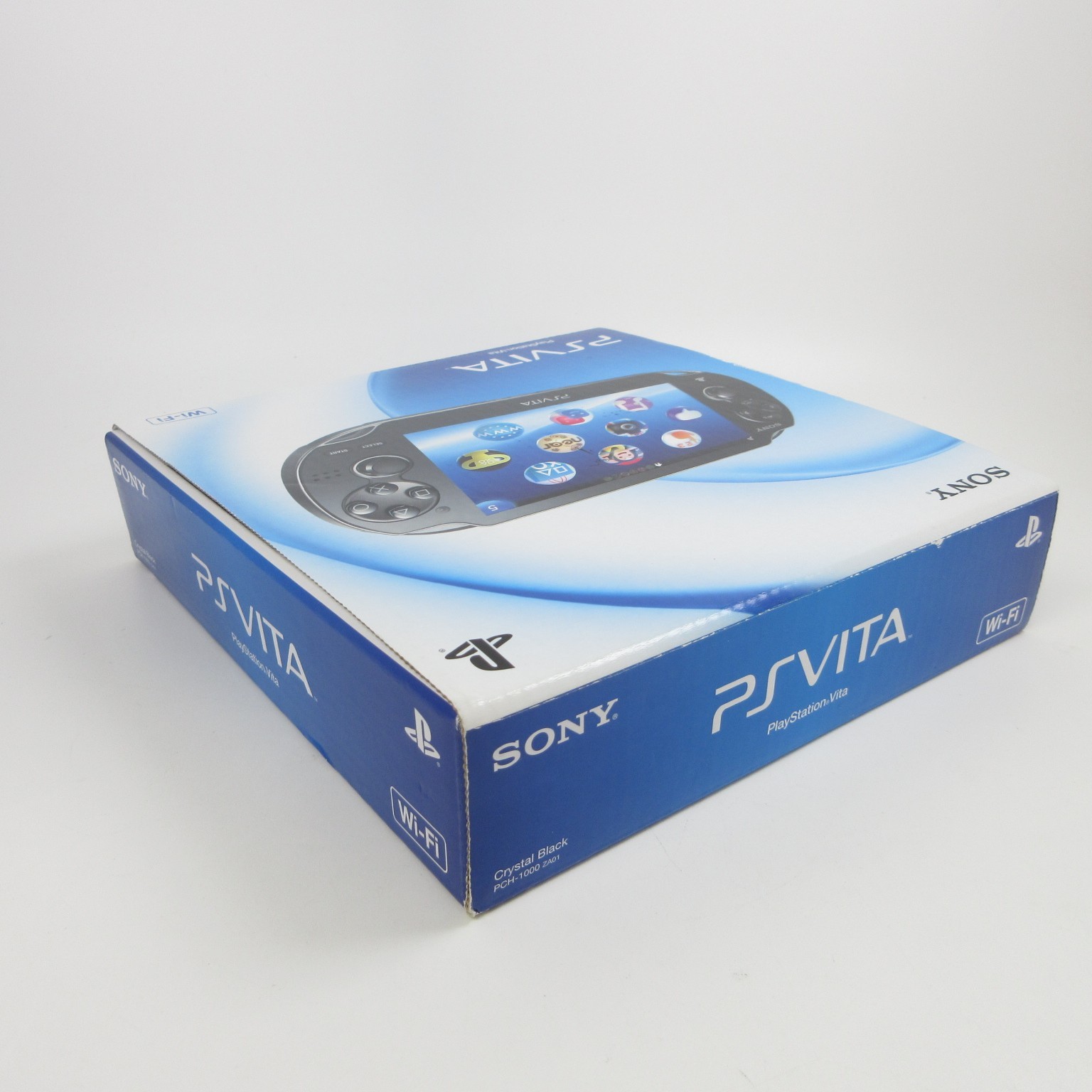 【Excellent】Sony PS Vita PCH-1000 Crystal Black Wi-Fi Model Console #DEN08/0624/0