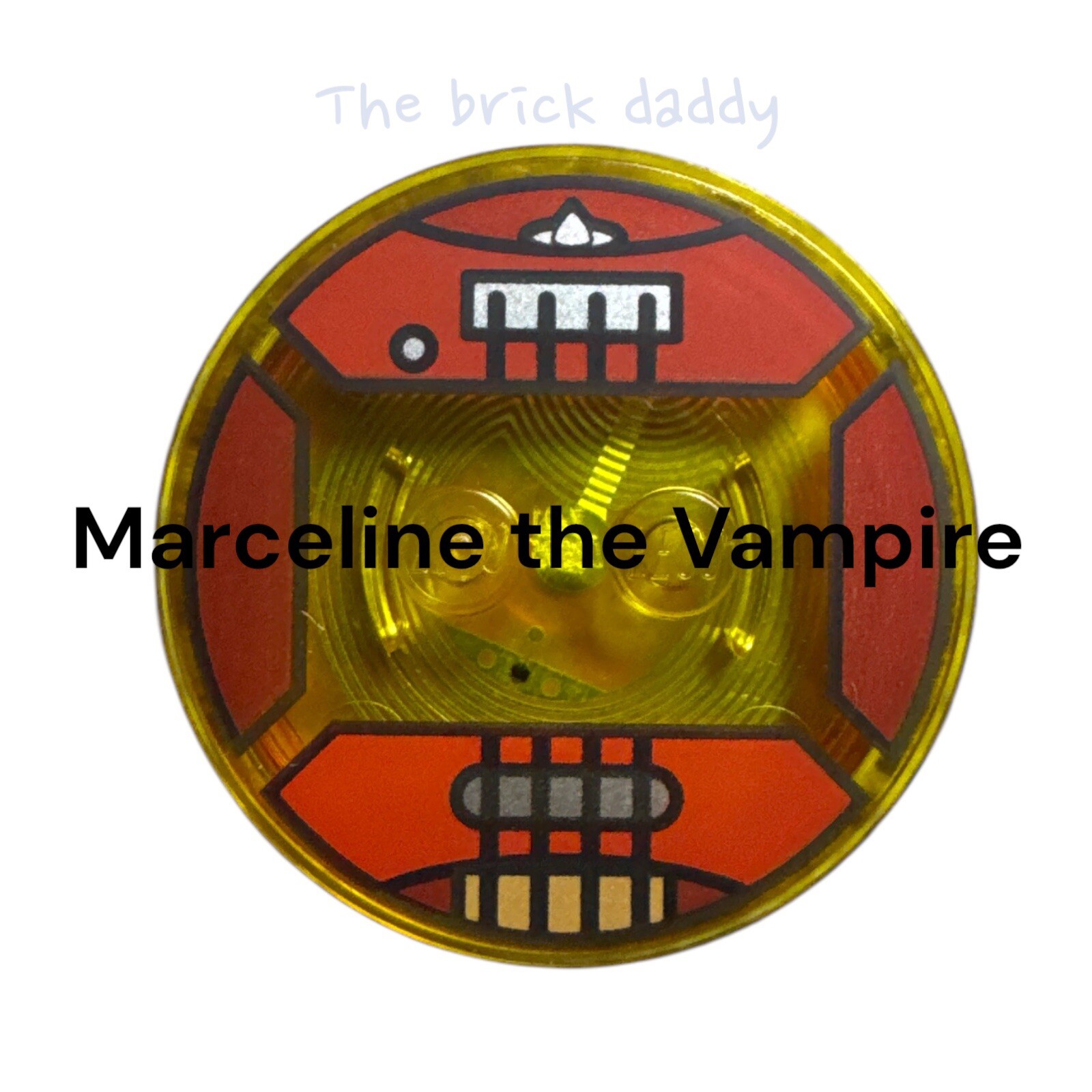 LEGO Dimensions Adventure Time Marceline Tag Disc Only 71285 xbox ps4 wii ps3 D1