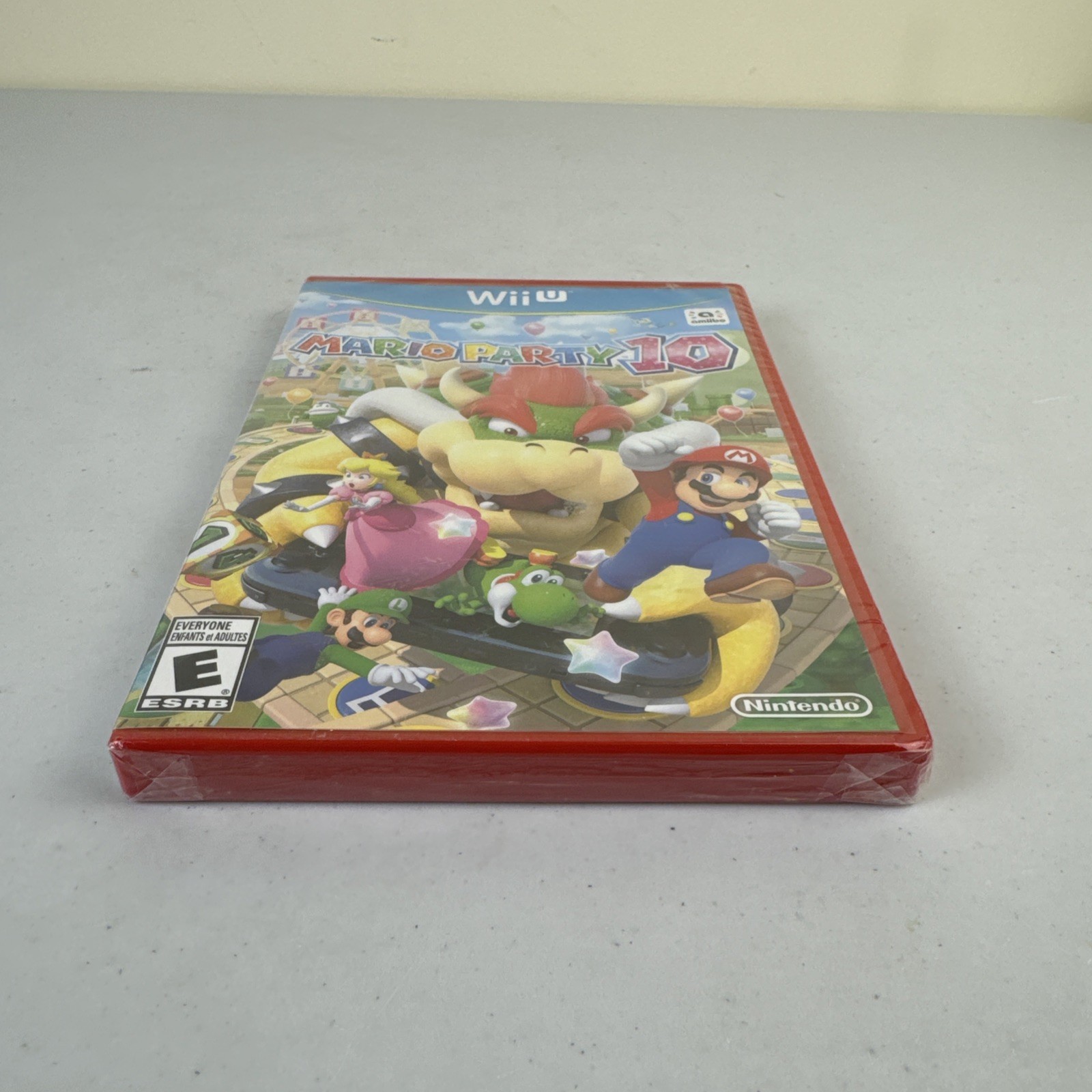 Mario Party 10 Wii U Factory Sealed RARE Red Case Variant Nintendo Quick Ship