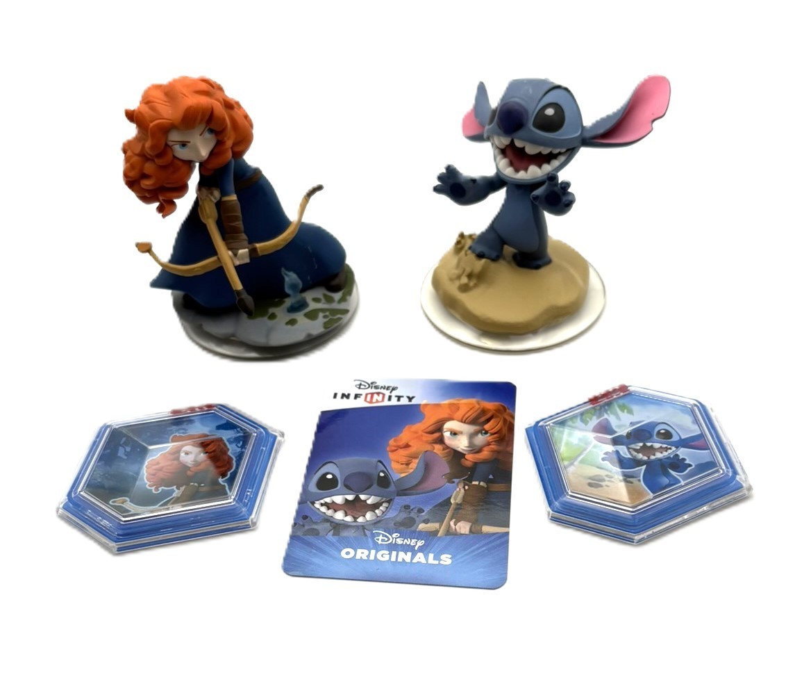 Disney Infinity Brave’s Merida and Stitch, 2 Discs & Card – Video Game Accessory