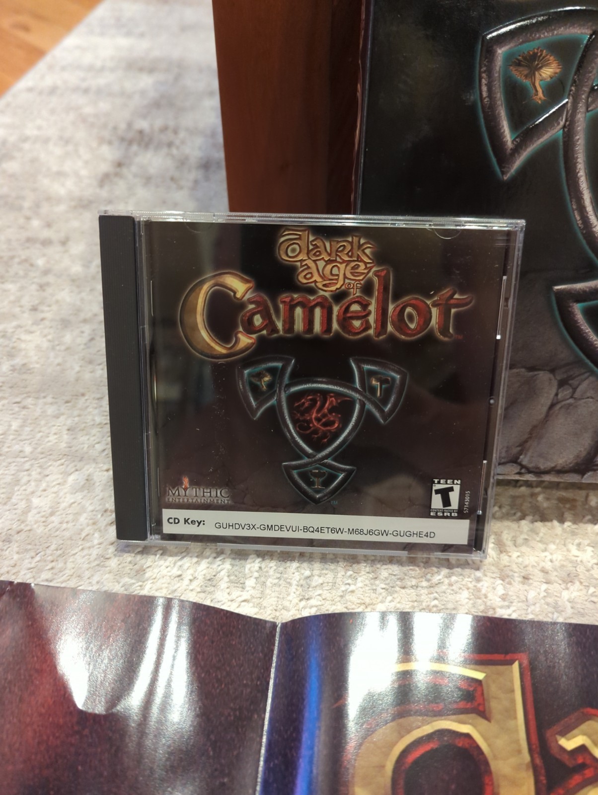 Dark Age of Camelot 2 Copies (PC, 2001) PC Big Box w/ Poster And Map