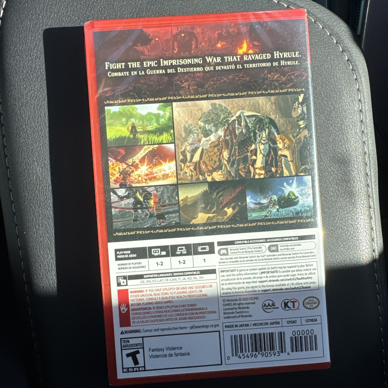 Hyrule Warriors Age Of Imprisonment Brand NEW SEALED Nintendo Switch 2 Game NEW