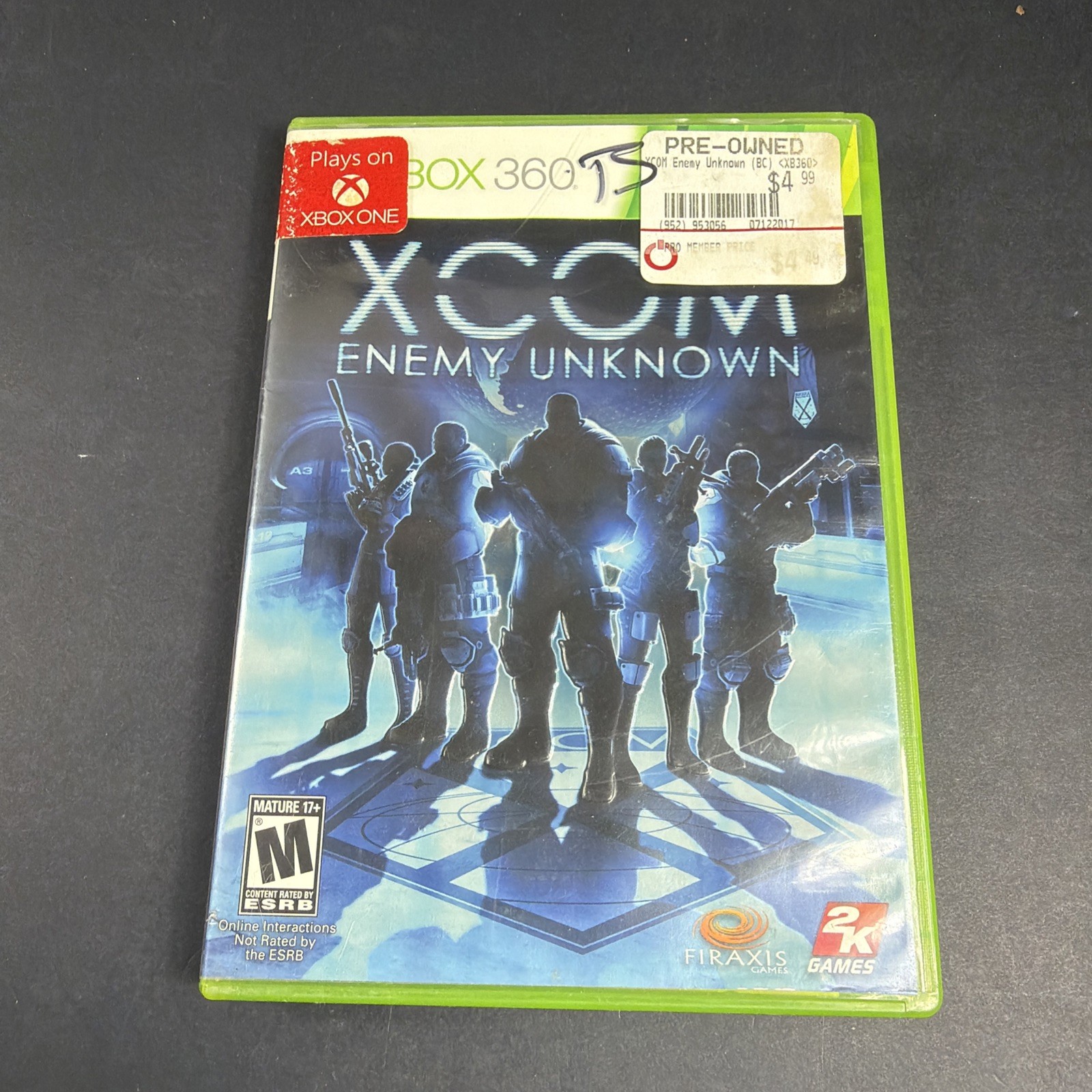 XCOM: Enemy Unknown Xbox 360 Game Complete CIB TESTED – WORKING Mint Disc