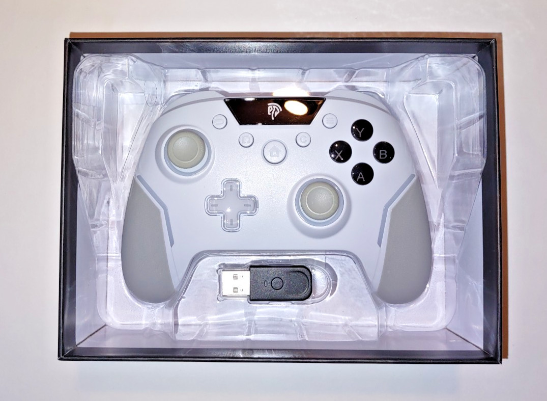 EasySMX X20 Wireless Gaming Controller w/ RGB Backlit, PC/Switch/Android/Steam