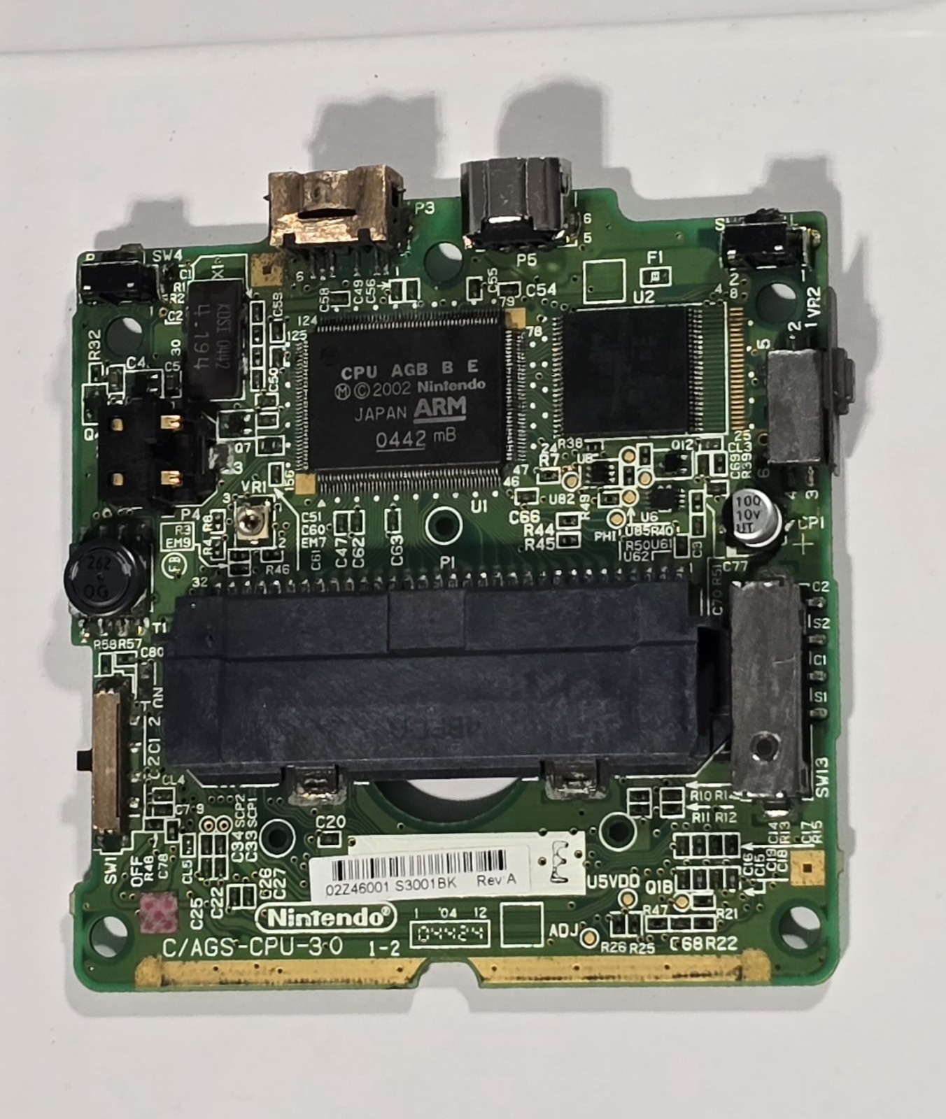 Nintendo Gameboy Advance SP AGS-101 Motherboard – Tested Working