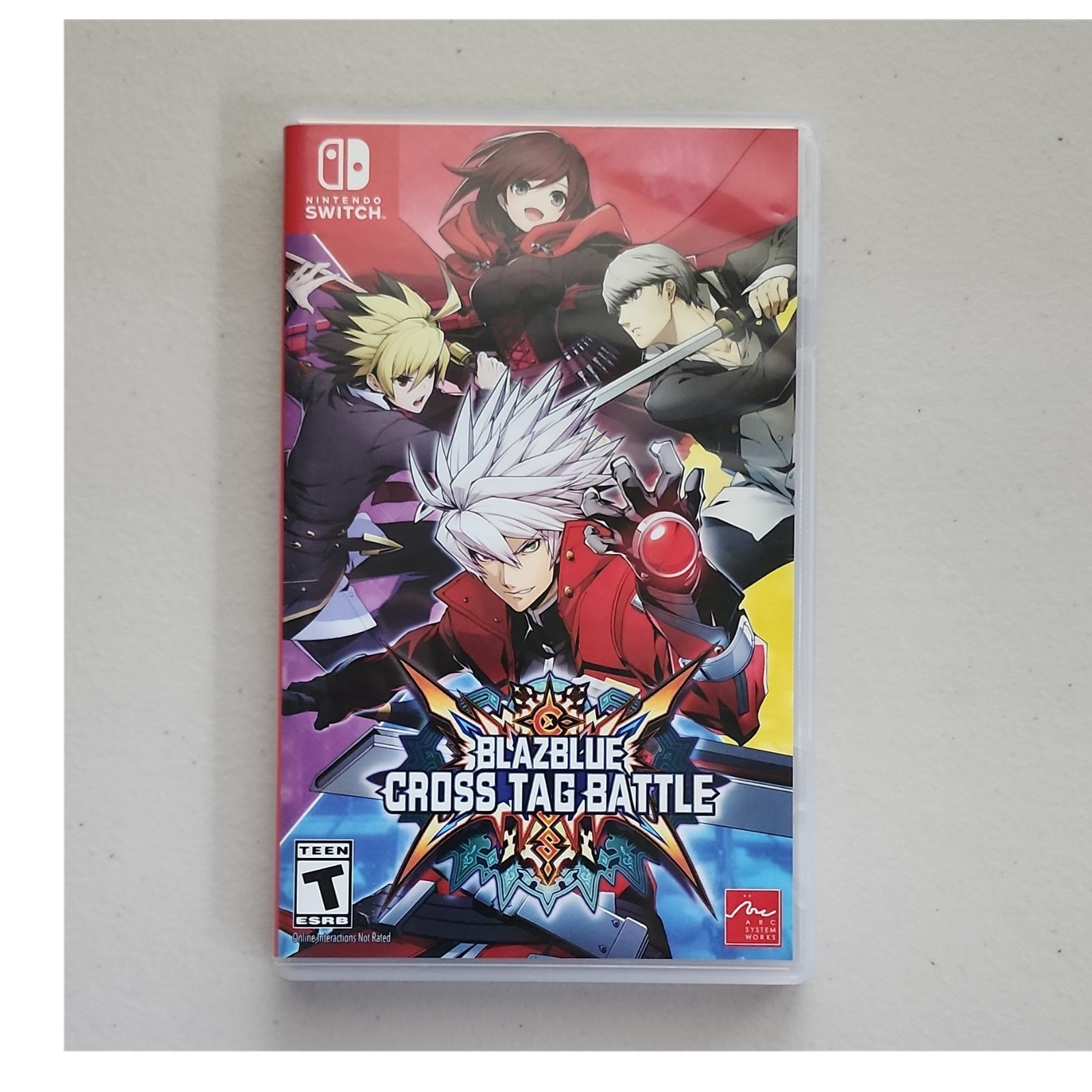 Arc System Works Blazblue Cross Tag Battle Fighting Nintendo Switch Multiplayer