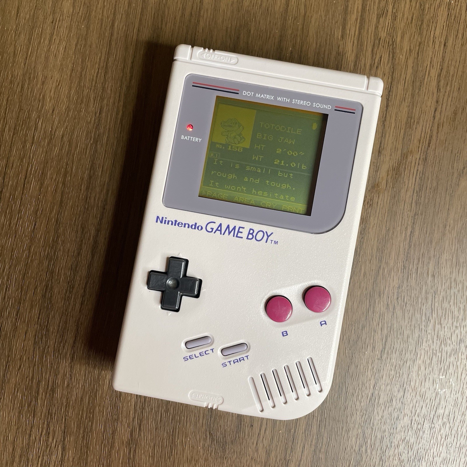 Original Nintendo GameBoy DMG-01 Handheld Console Gray CIB Complete In Box