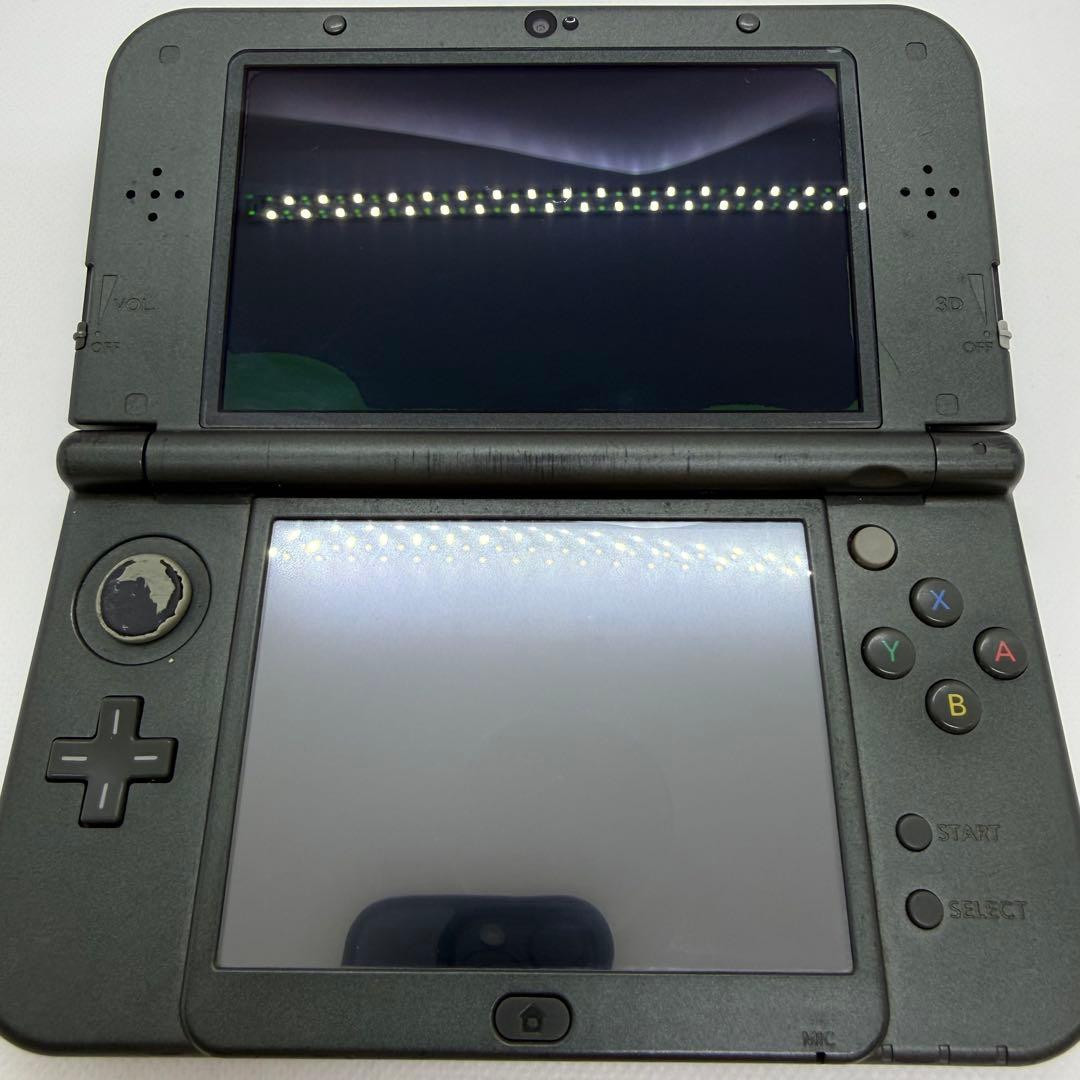 Nintendo New 3DS LL XL Black Handheld Console Japan Region Locked SD Card 0293
