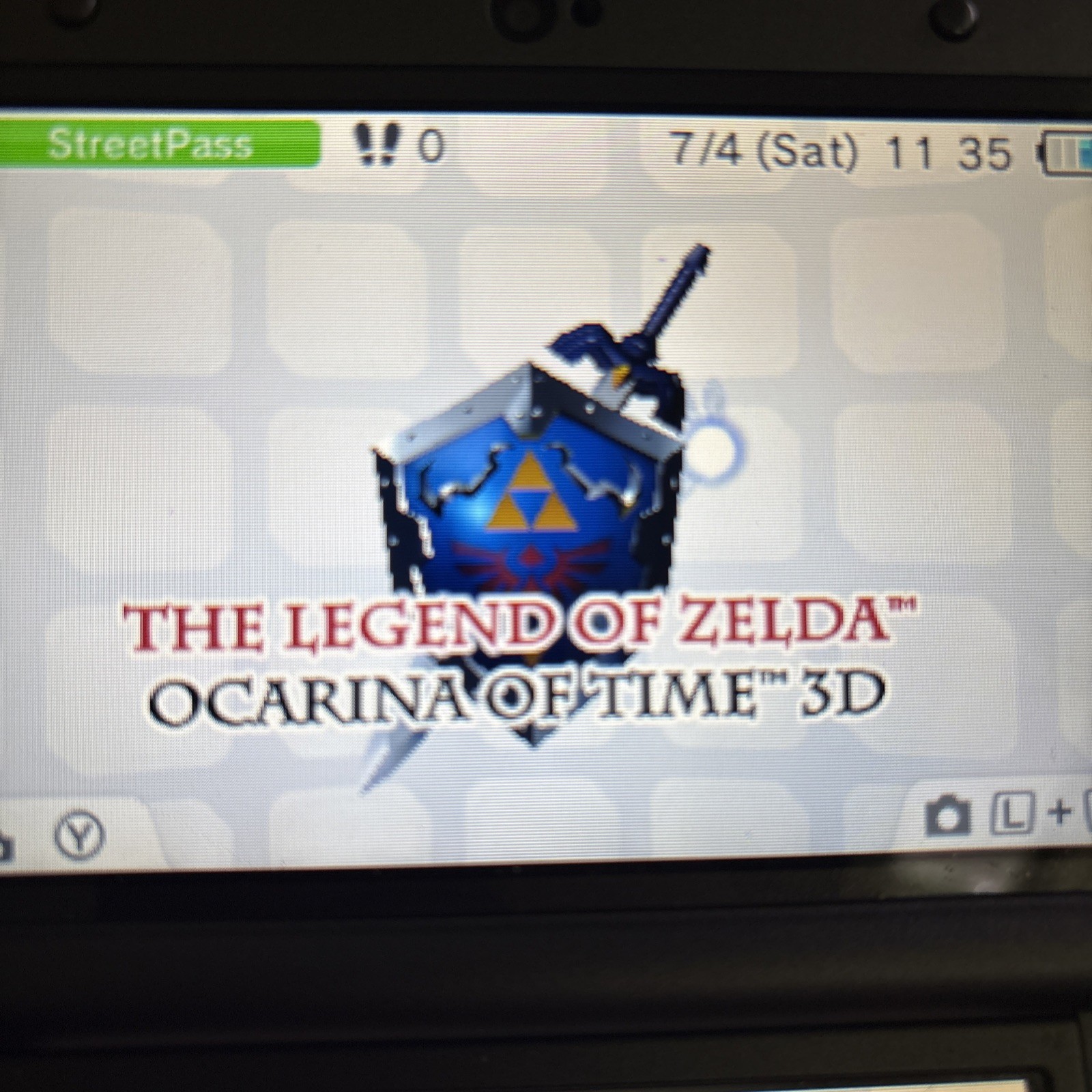 The Legend of Zelda: Ocarina of Time 3D Nintendo 3DS with Case and Manual Tested