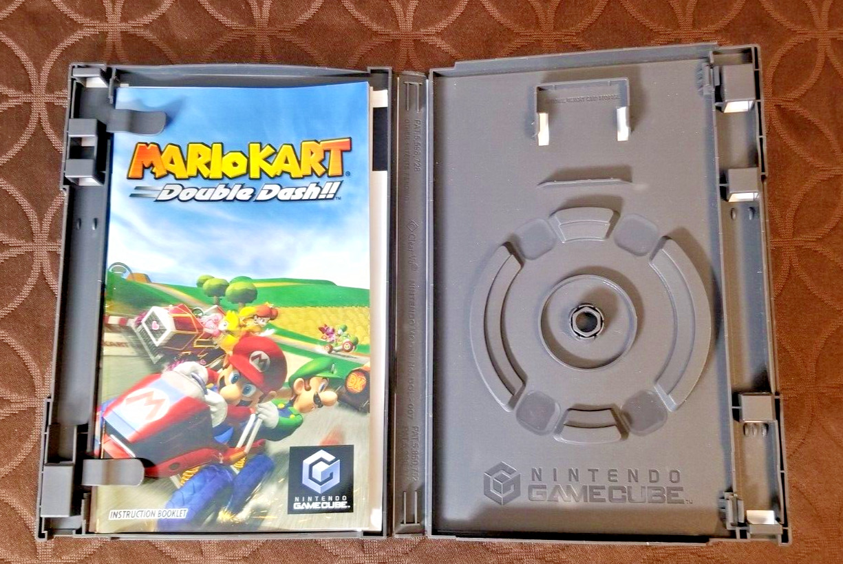 Mario Kart Double Dash for Nintendo Game Cube Case Only w Inserts, NO GAME DISC