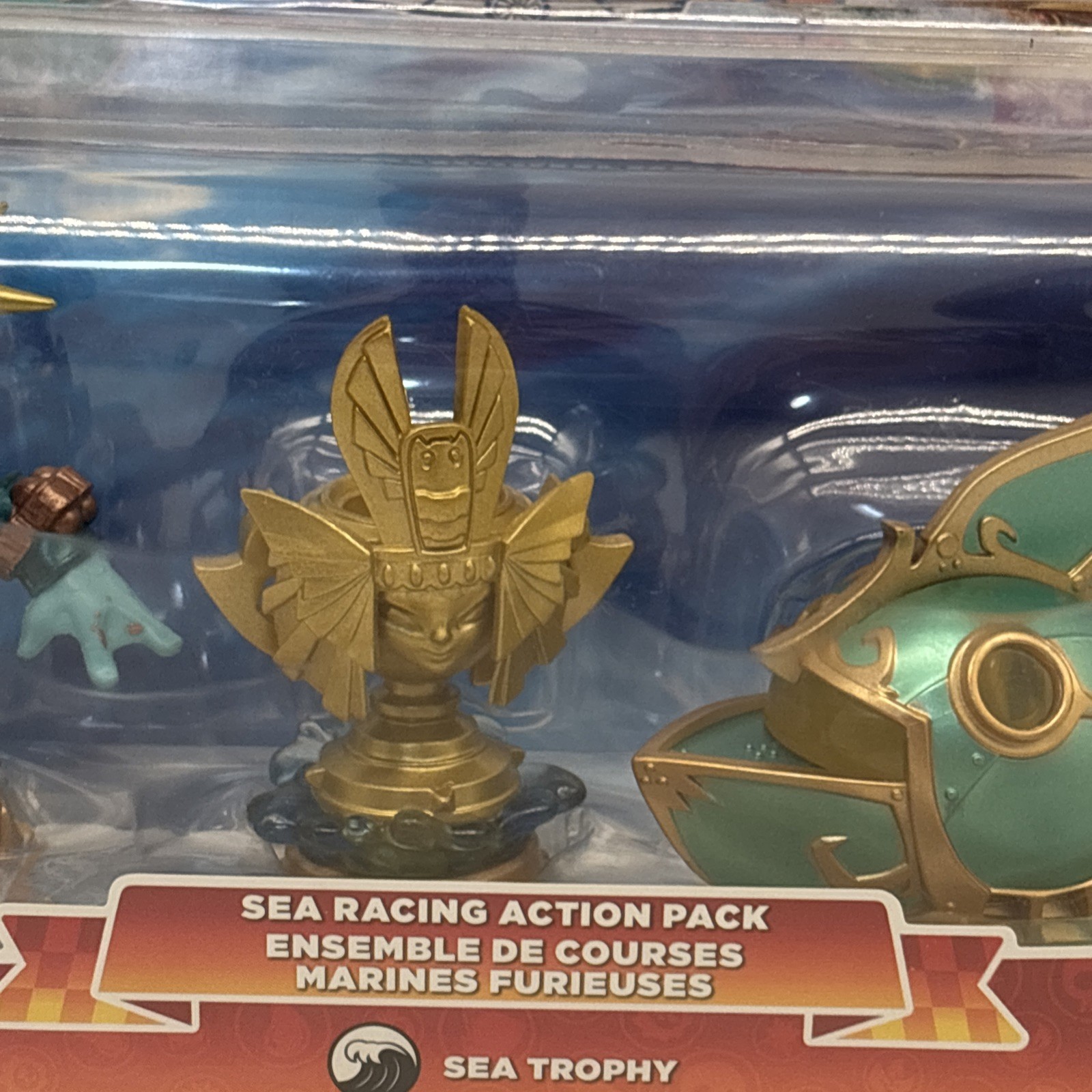 Skylanders Supercharger Sea Racing Action Pack Gill Grunt Sea Trophy Reef Ripper