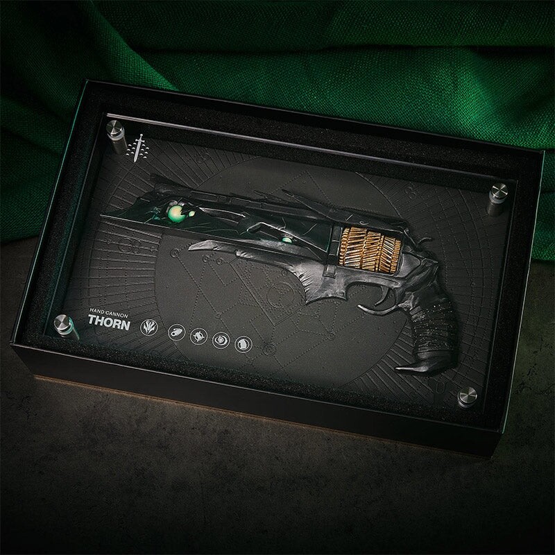Destiny Exotic Armory Collection ‘ Thorn’ 12” Replica Plaque Replica Weapon