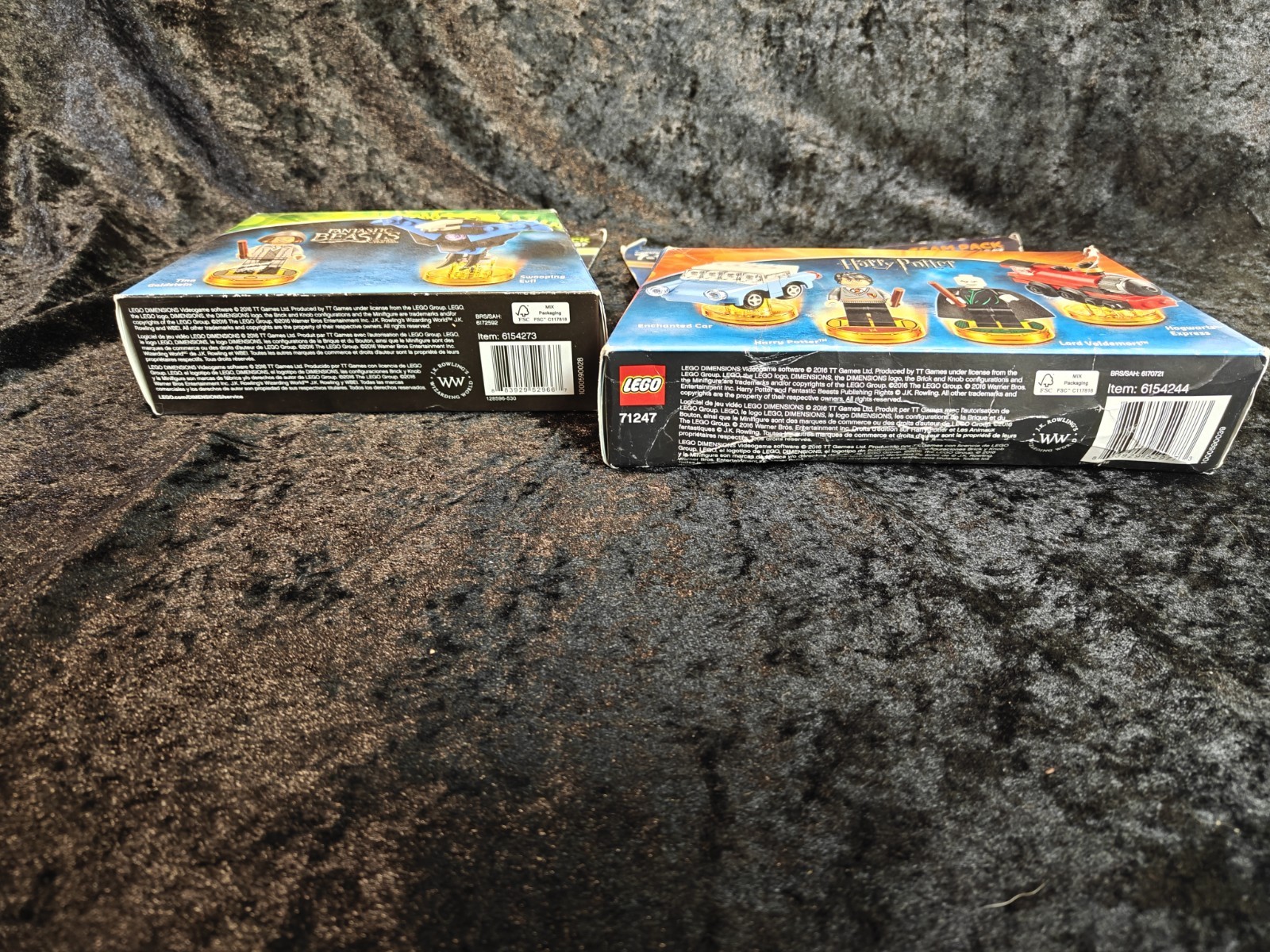 Lego Dimensions 71247 71257 Harry Potter Fantastic Beasts Damaged Boxes