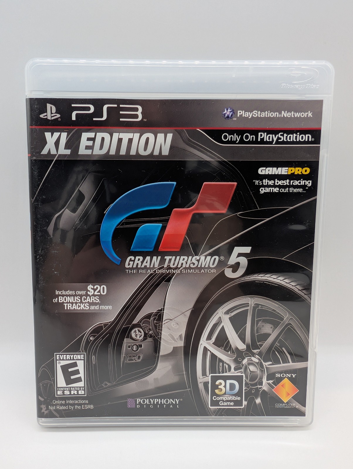 Gran Turismo 5: XL Edition (Sony PlayStation 3) VERY GOOD, W/MANUAL, PS3