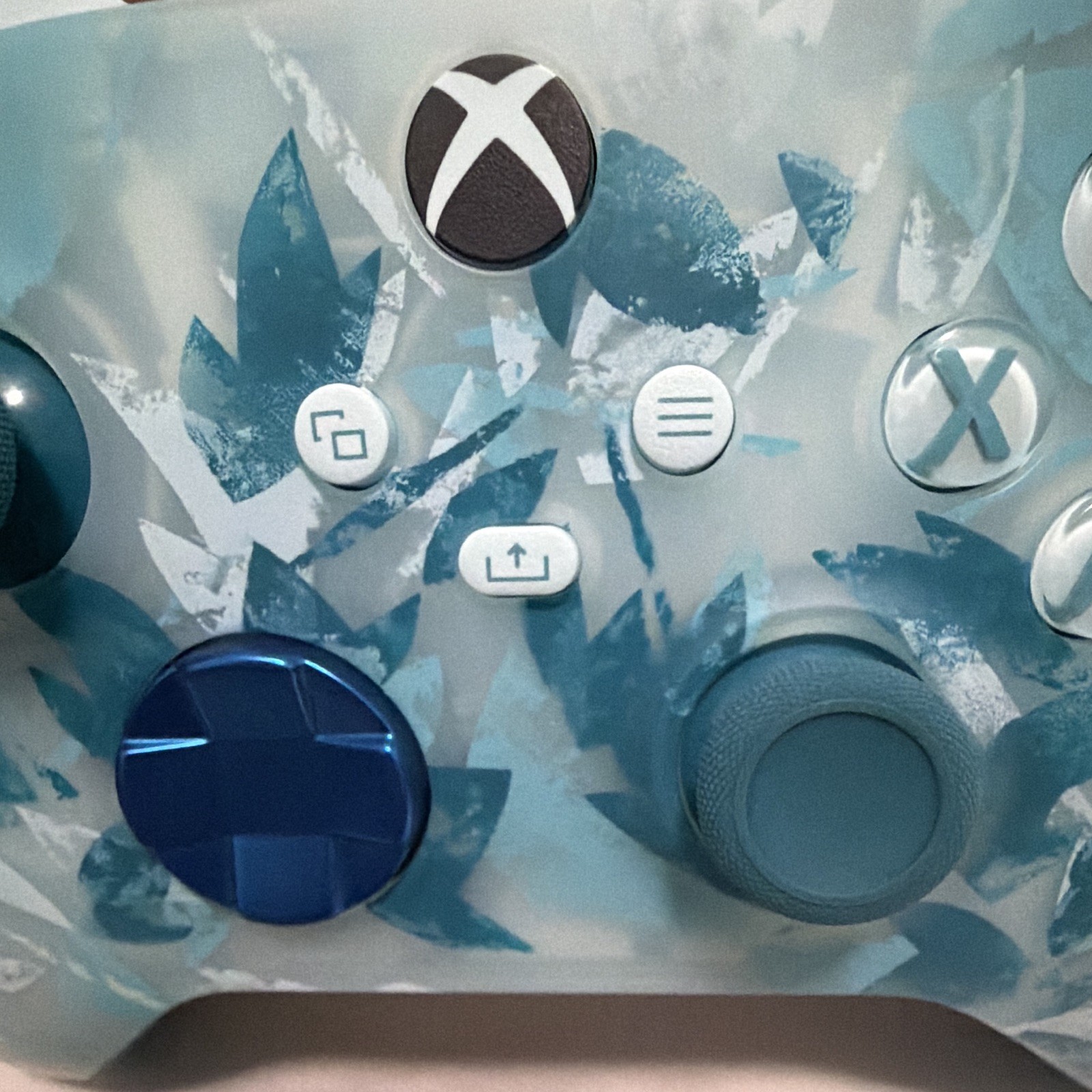 K Silver TMR Special Edition Ice Breaker Xbox Wireless Controller (Metal D Pad)