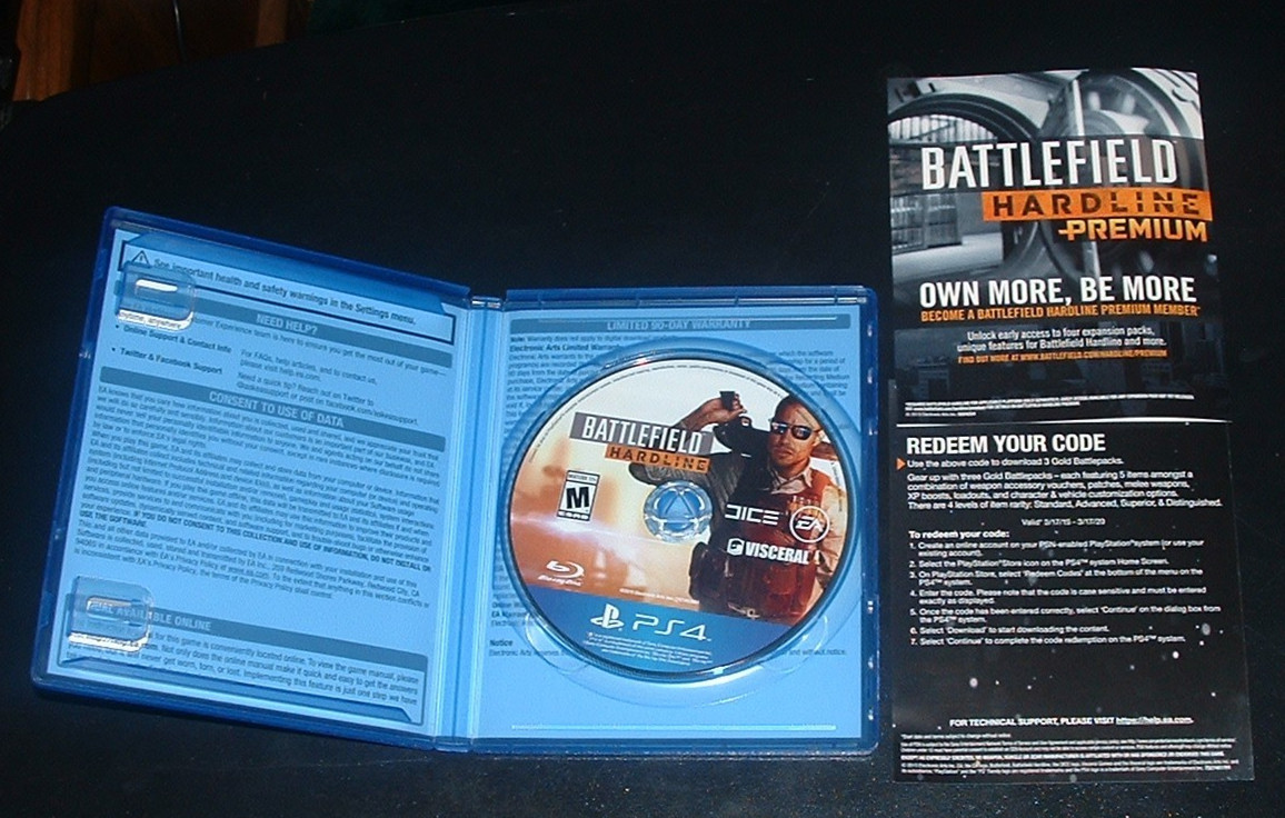 Battlefield Hardline – (Playstation 4) CIB PS4 TESTED MINT