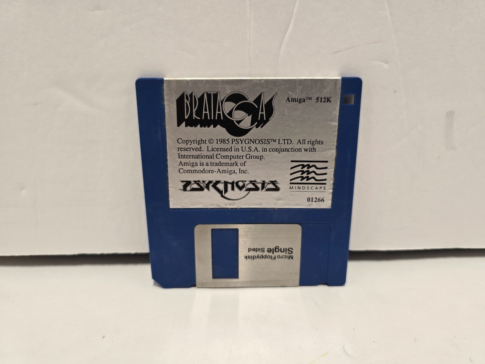 Rare Brataccas w/ Manual 3.5″ Commodore Amiga
