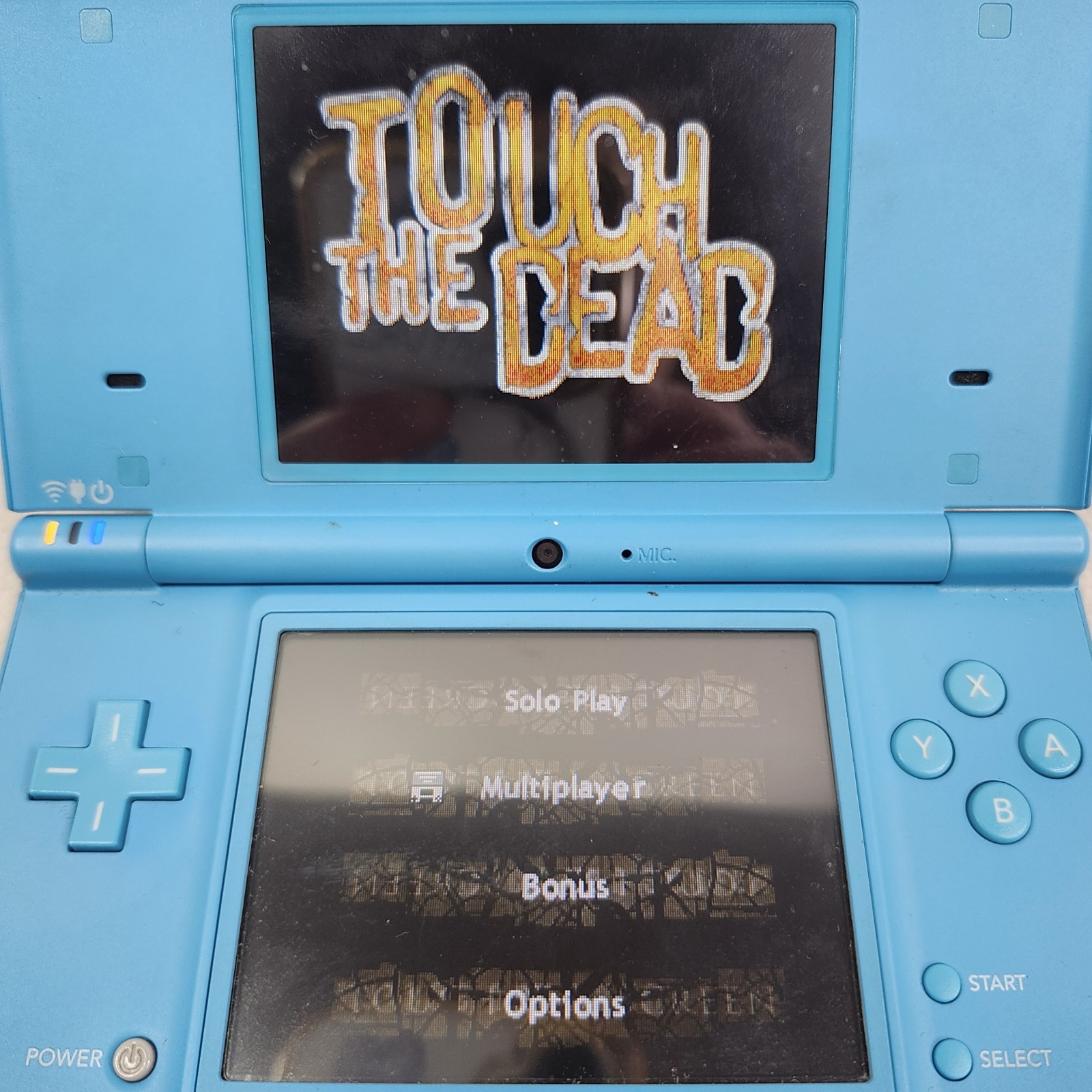TOUCH THE DEAD (Nintendo DS, 2007) Authentic Game Cartridge Only TESTED