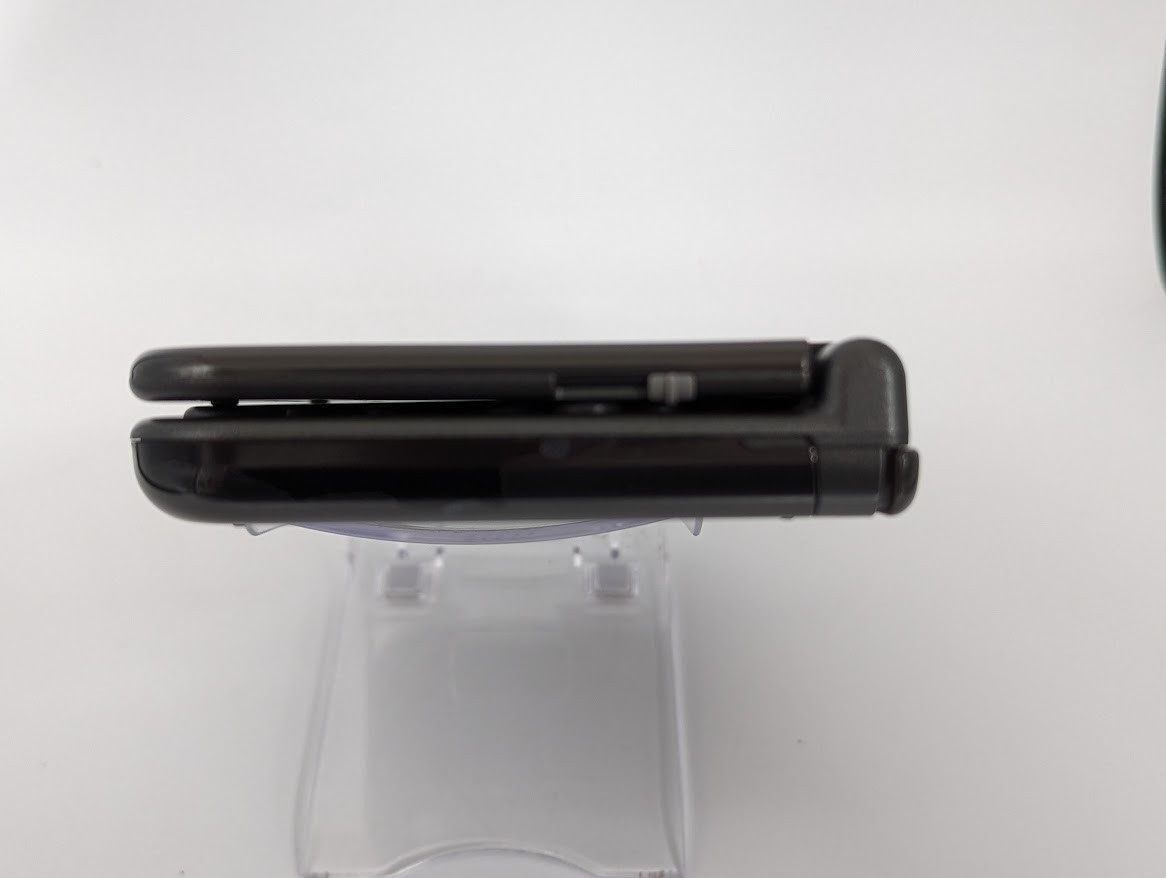 B131 Nintendo new 3DS LL XL console Metallic Black Japan w/pen adapter fx