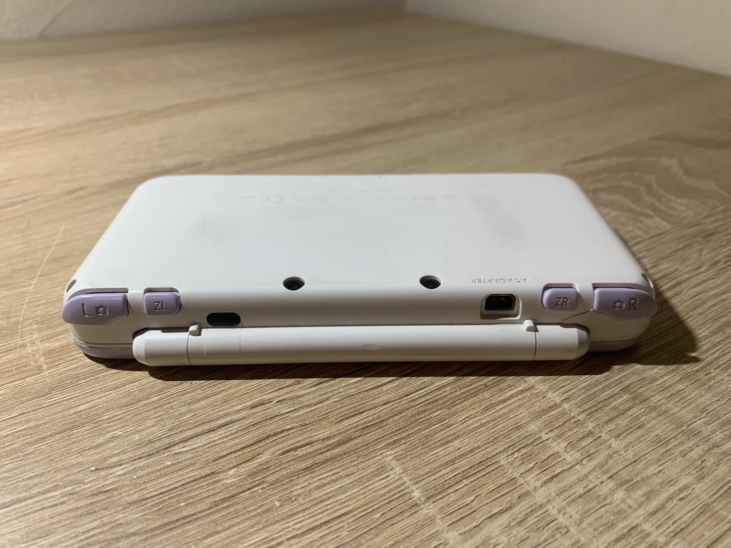 1348 Nintendo New 2DS LL White Lavender Very Good TESTED