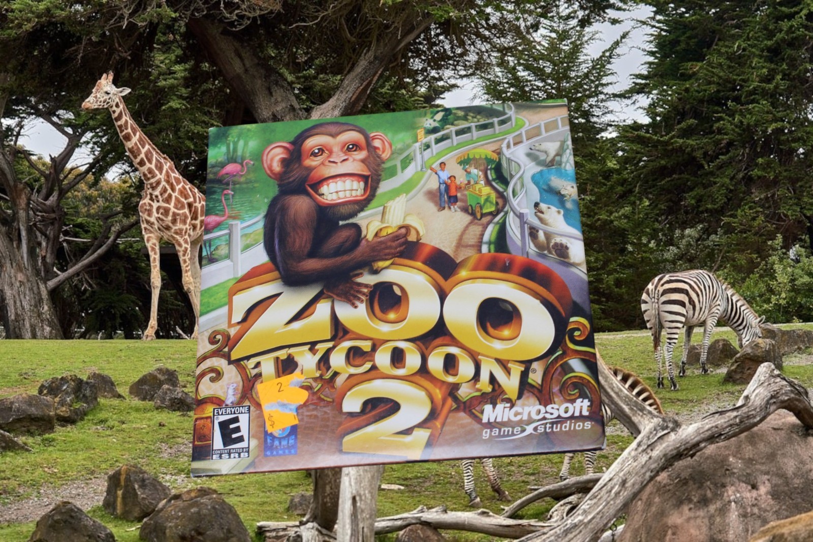 Zoo Tycoon 2 PC Computer Game Microsoft Game Studios Nature Sim disc only