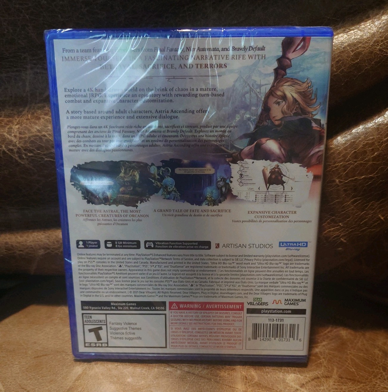 Astria Ascending Maximum Games for PS5 New Sealed