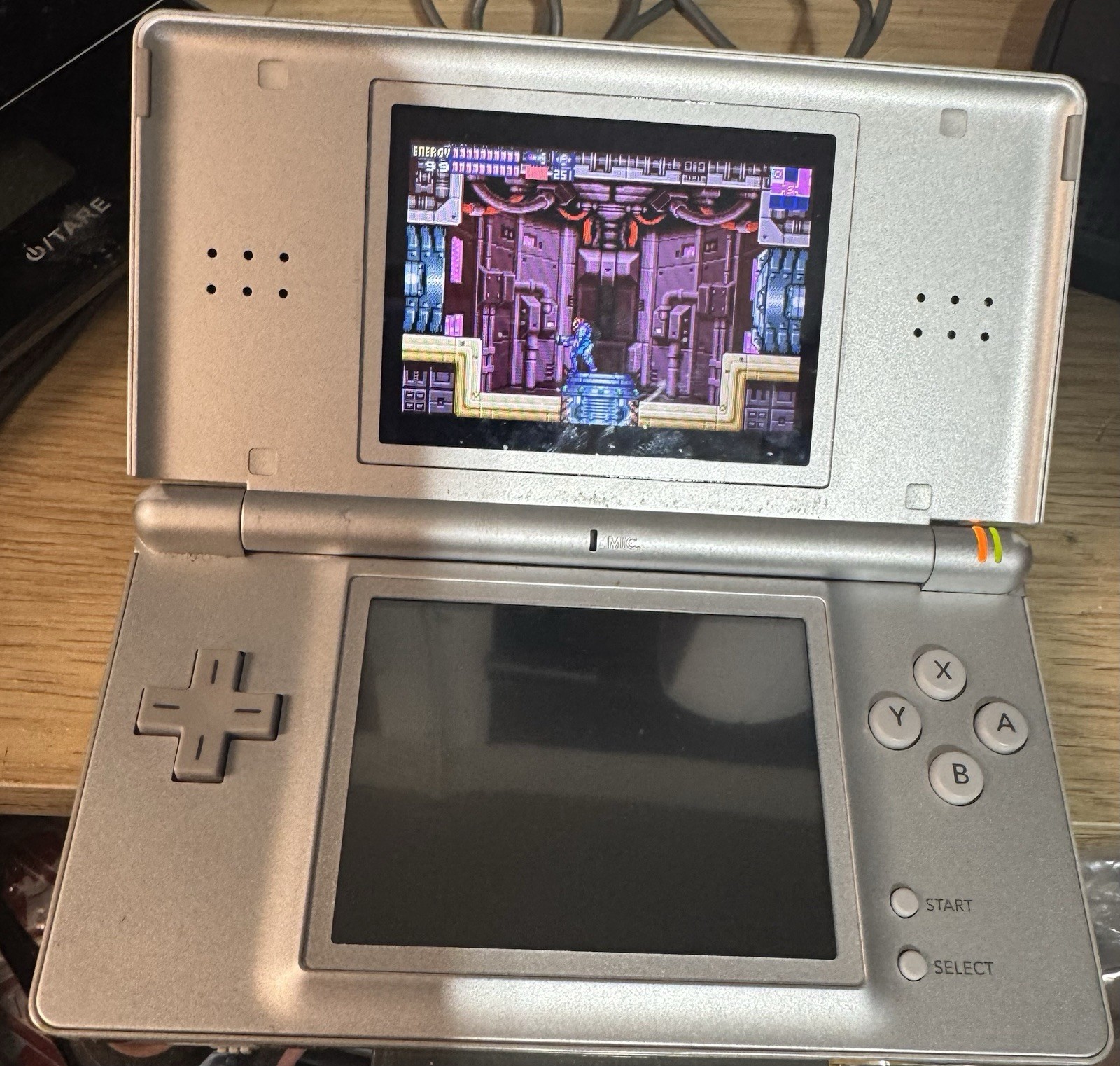 Nintendo DS Lite System Portable Gaming Console – Silver CLEAN