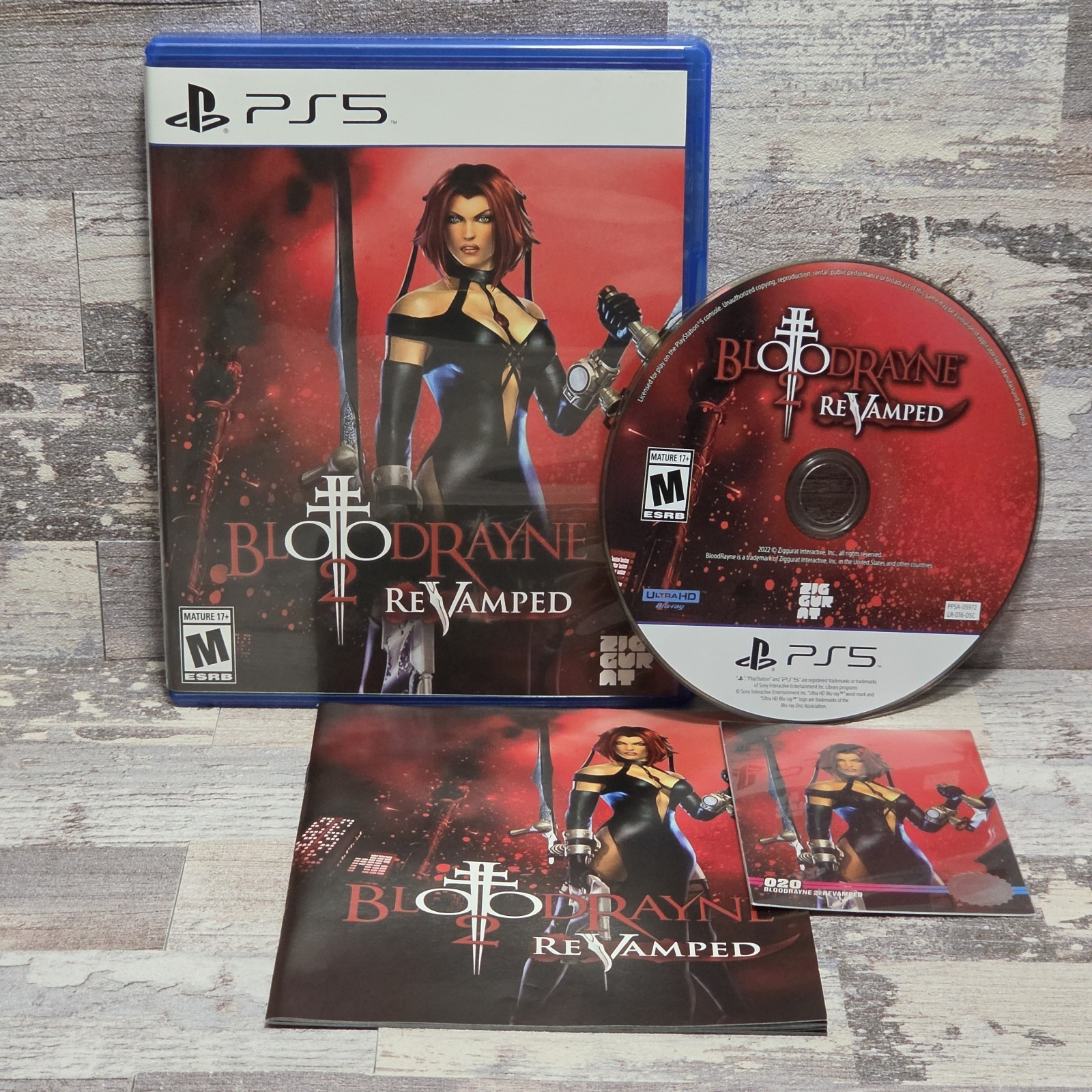 Bloodrayne 2 Revamped (Limited Run Games) (PlayStation 5) Complete CIB Tested