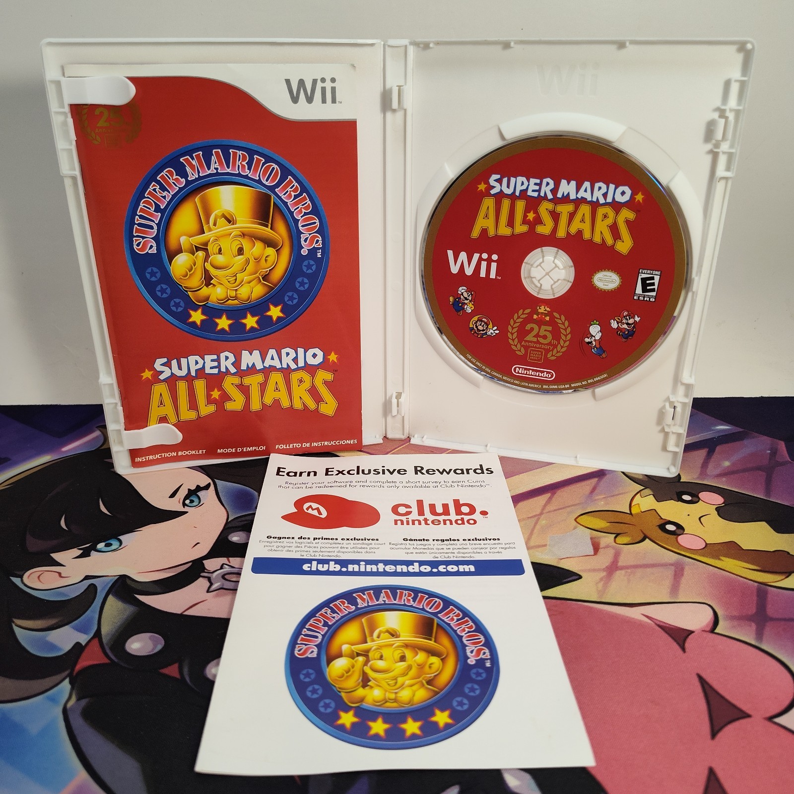Super Mario All Stars 25th Anniversary Nintendo Wii Game Tested & Complete
