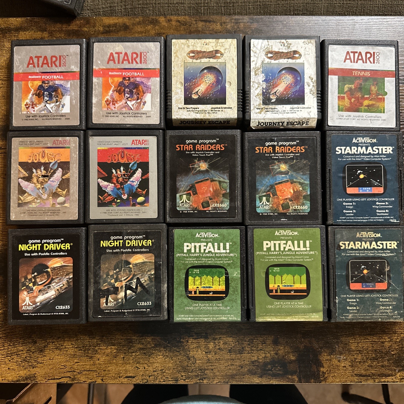 Vintage Atari Game Lot 92 Games Atari 2600 400 800 Activision CBS Untested