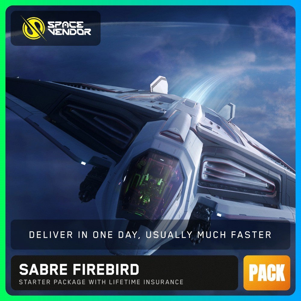 Star Citizen Sabre Firebird LTI Starter Game Pack CCUd – Space Vendor