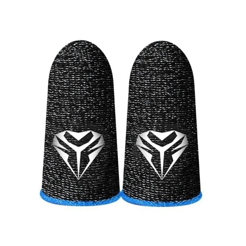 2Pcs Gaming Finger Sleeves Anti-Sweat Thumb Cover for Mobile Games High quality.