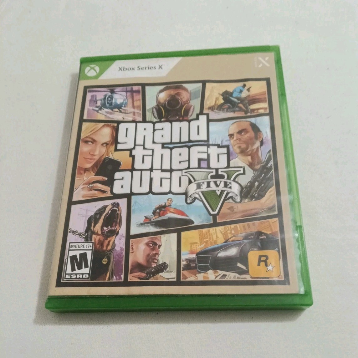 Rockstar Games Grand Theft Auto V Crime Shooter Xbox Series X 4K M NTSC-U/C