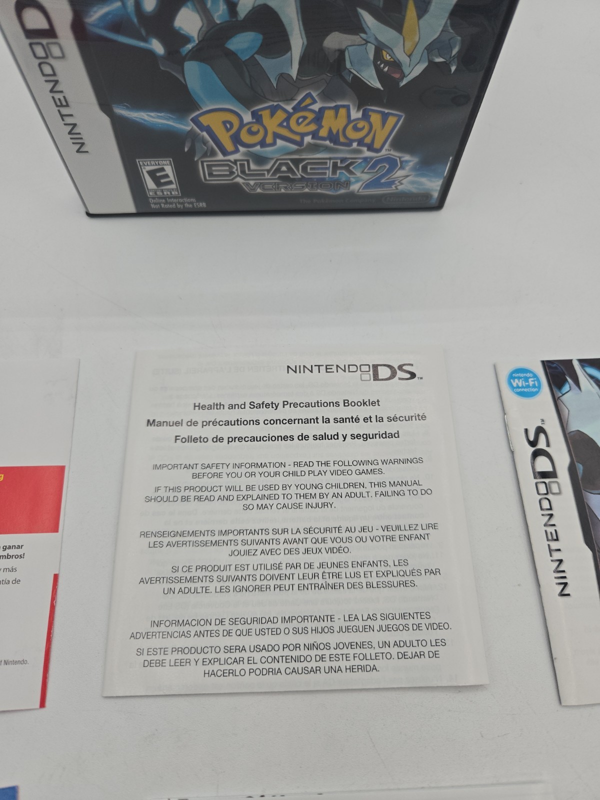 Pokemon: Black Version 2 (Nintendo DS) CIB W/All Inserts -Authentic👀 Clean🔥🔥