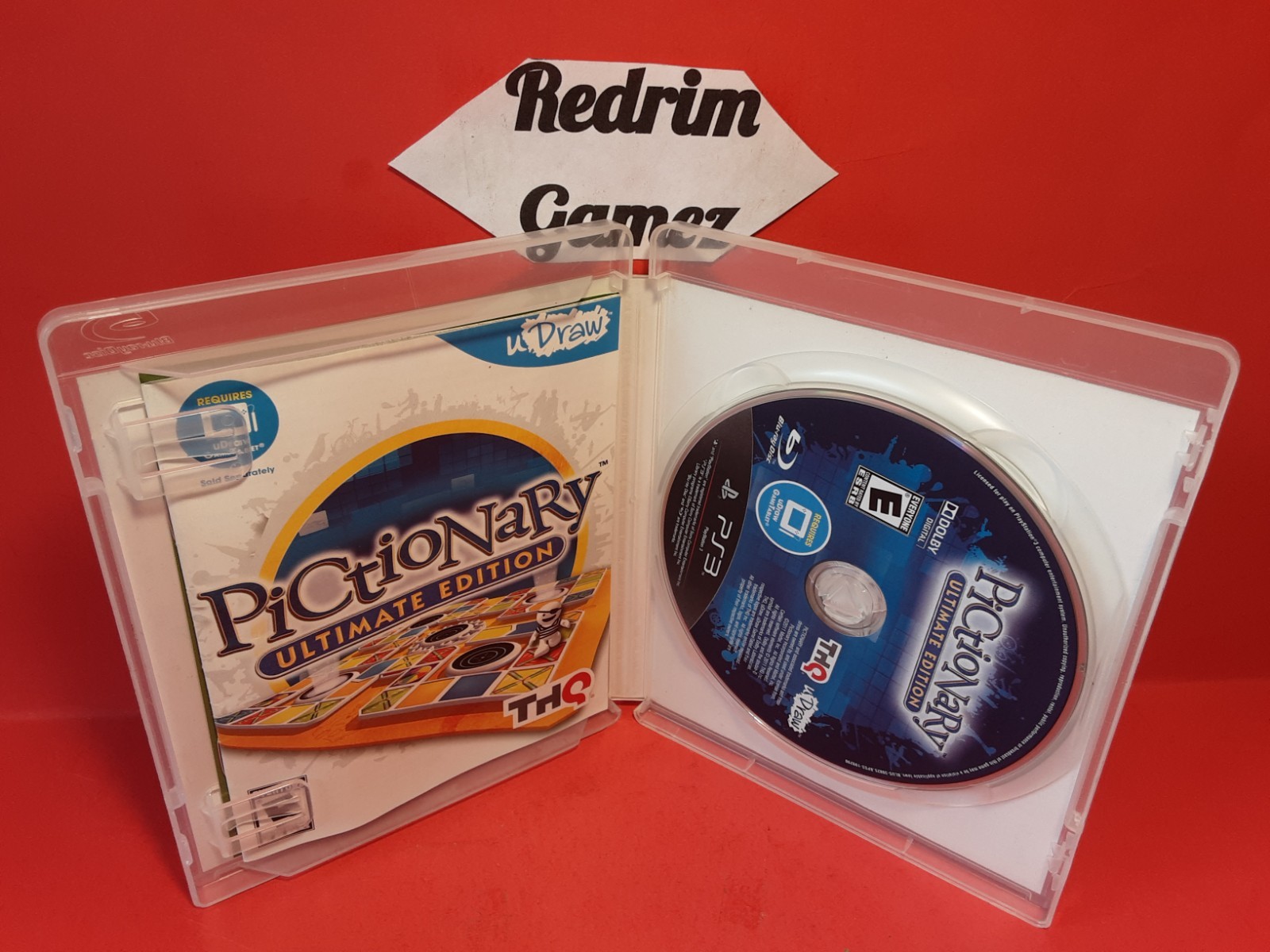 U-Draw Pictionary Ultimate Edition COMPLETE Sony PS3 Playstation Video Games THQ