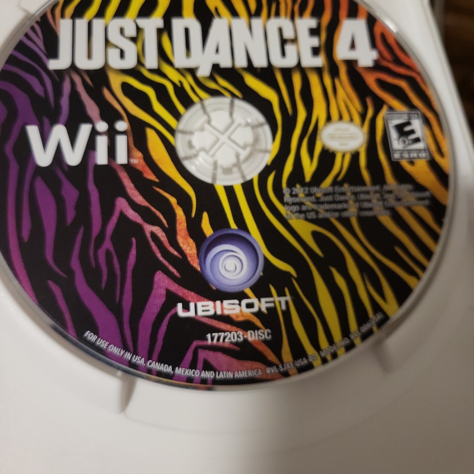 Just Dance 4 Nintendo Wii 2012 Music Dance Game
