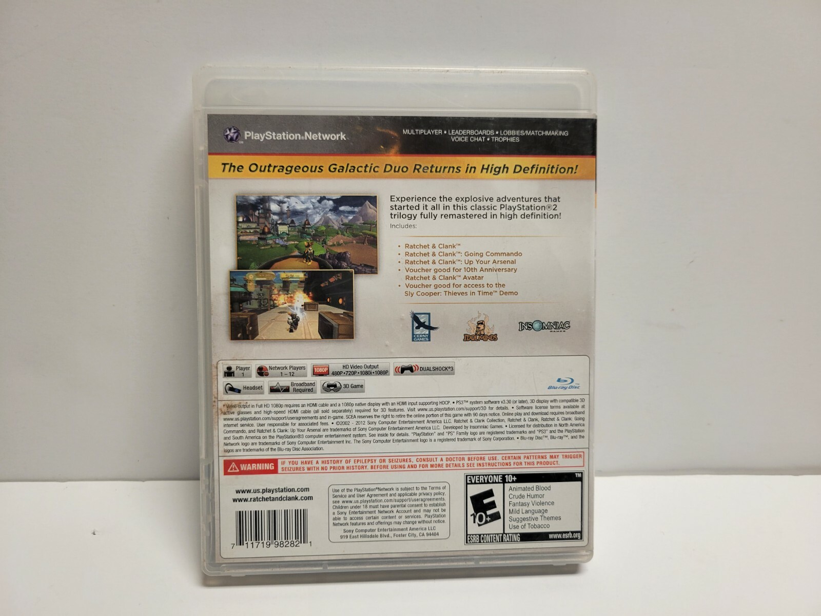 Ratchet & Clank Collection (Sony PlayStation 3) PS3 CIB Complete TESTED
