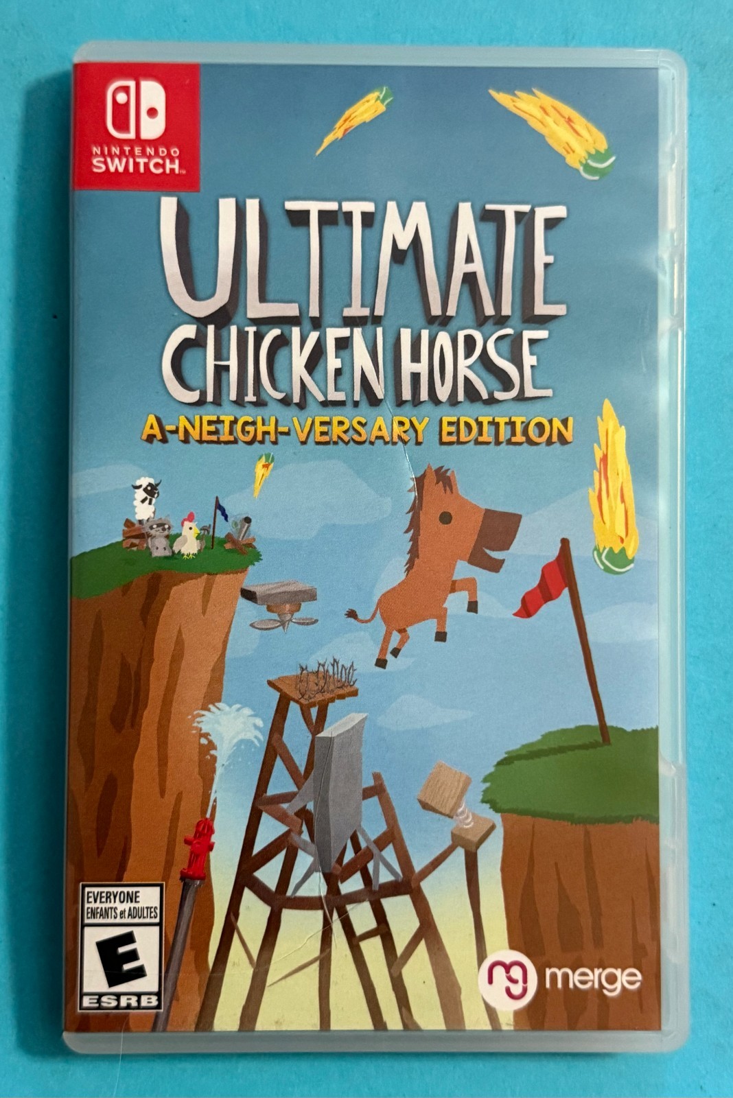 Ultimate Chicken Horse Nintendo Switch US Version In Original Case Tested