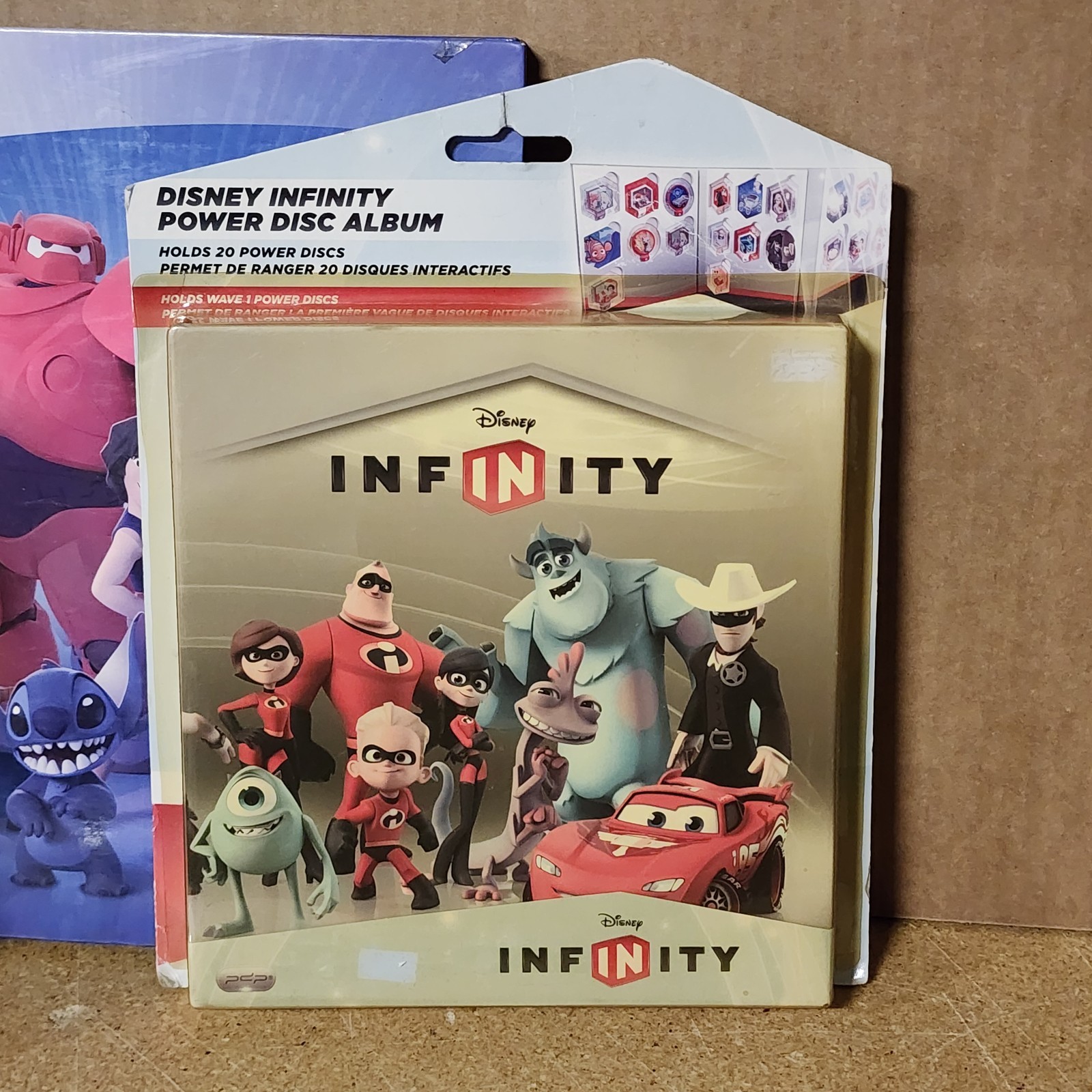 Disney Infinity (3) PowerDisc Albums & (108) Assorted 1.0/2.0/3.0 PowerDiscs Lot