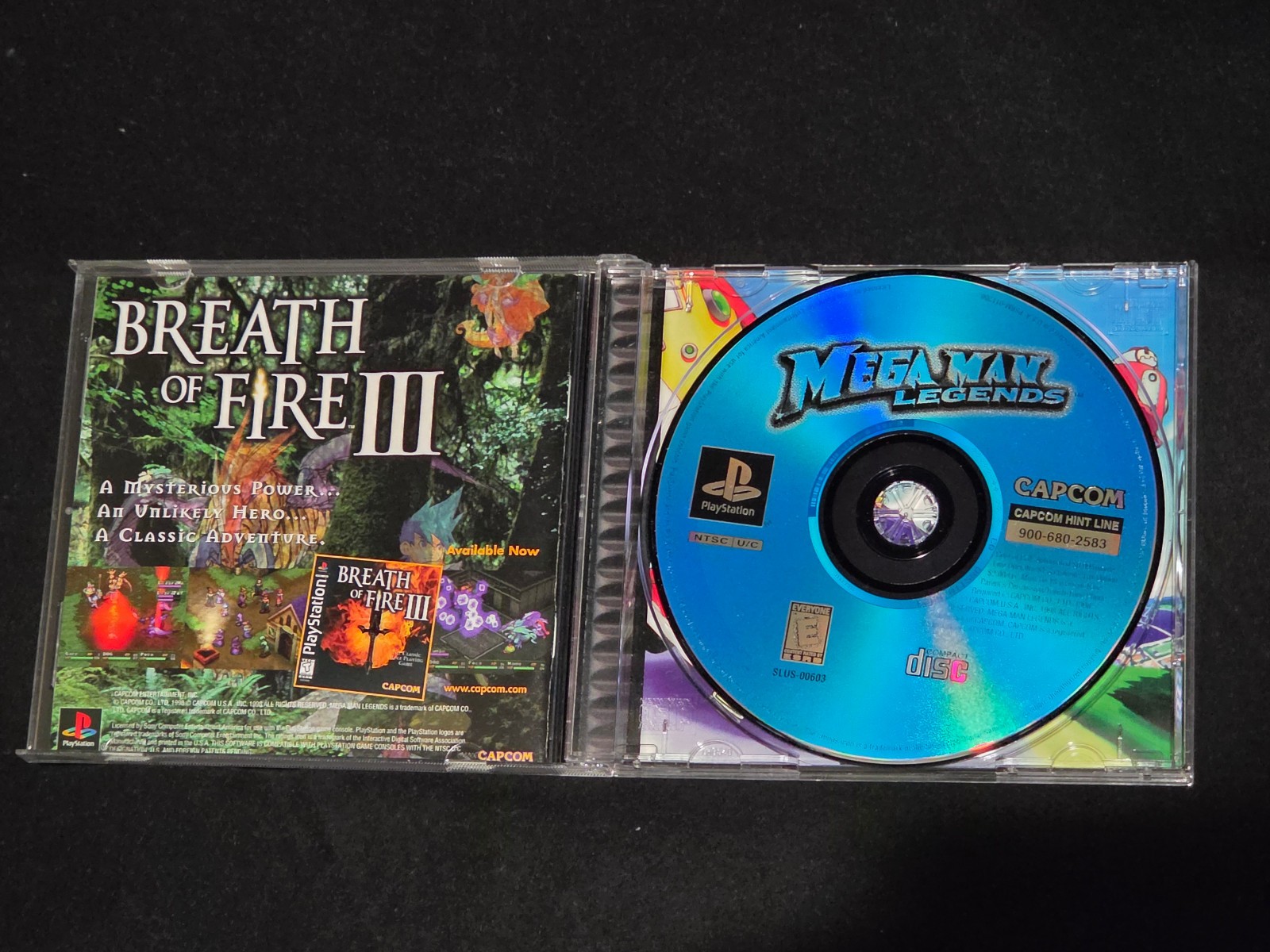 Mega Man Legends PS1 PlayStation 1 Complete CIB Black Label