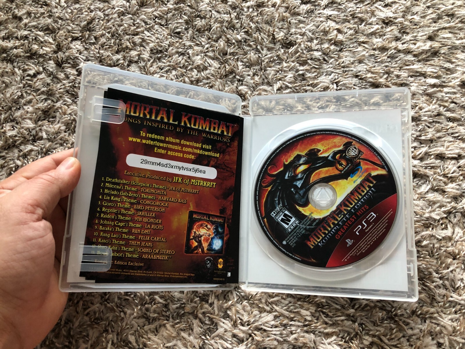 Mortal Kombat: Komplete Edition (PlayStation 3, 2012) CiB W/ Reg Card Tested